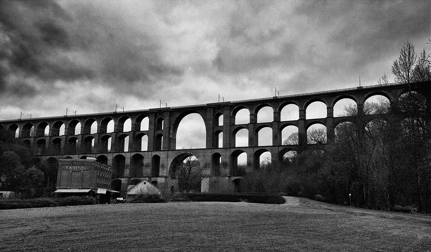 Panasonic Lumix DMC-G1 sample photo. Göltzsch viaduct photography