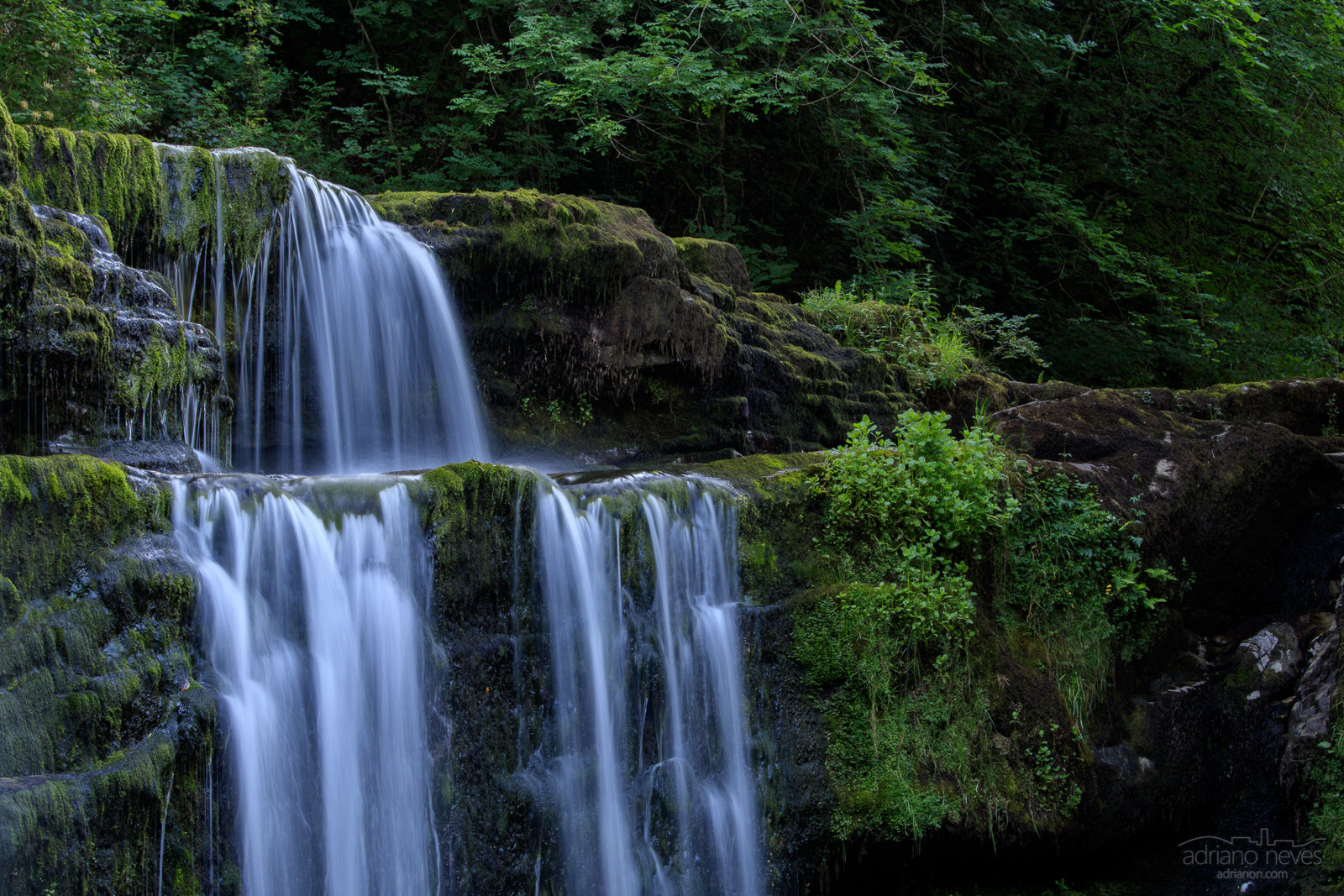 Canon EOS M3 sample photo. Brecon beacons waterfalls country - uk, wales photography