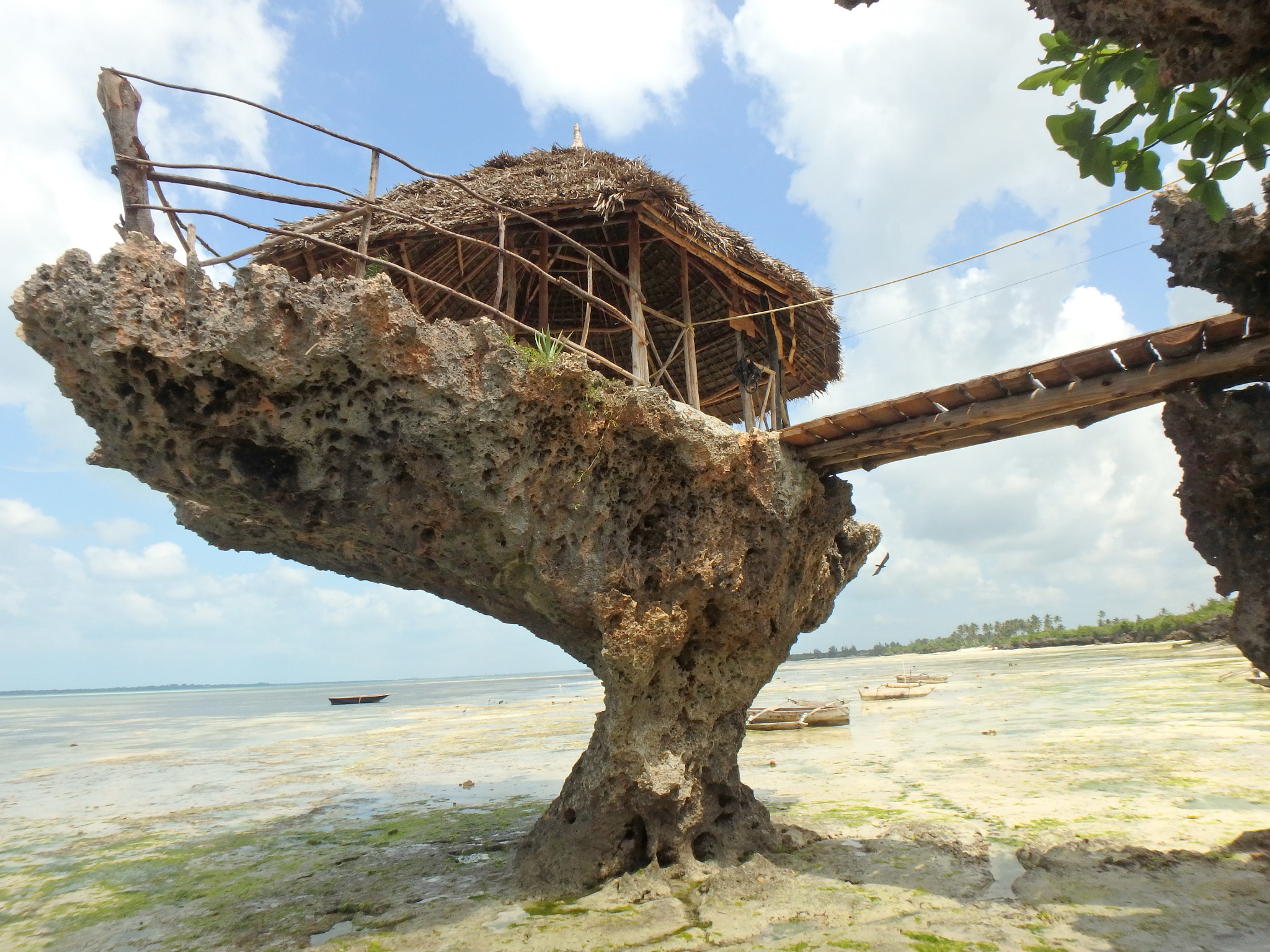 Olympus TG-860 sample photo. Zanzibar rock photography