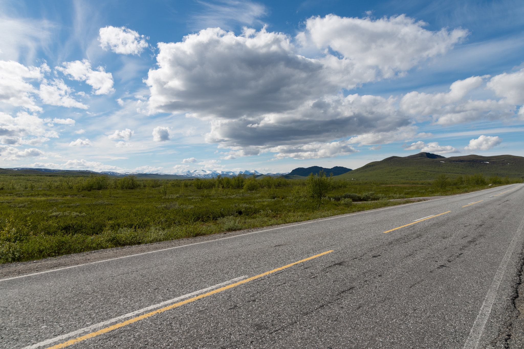 Nikon D800 + Sigma 24-105mm F4 DG OS HSM Art sample photo. Road to kilpisjärvi photography