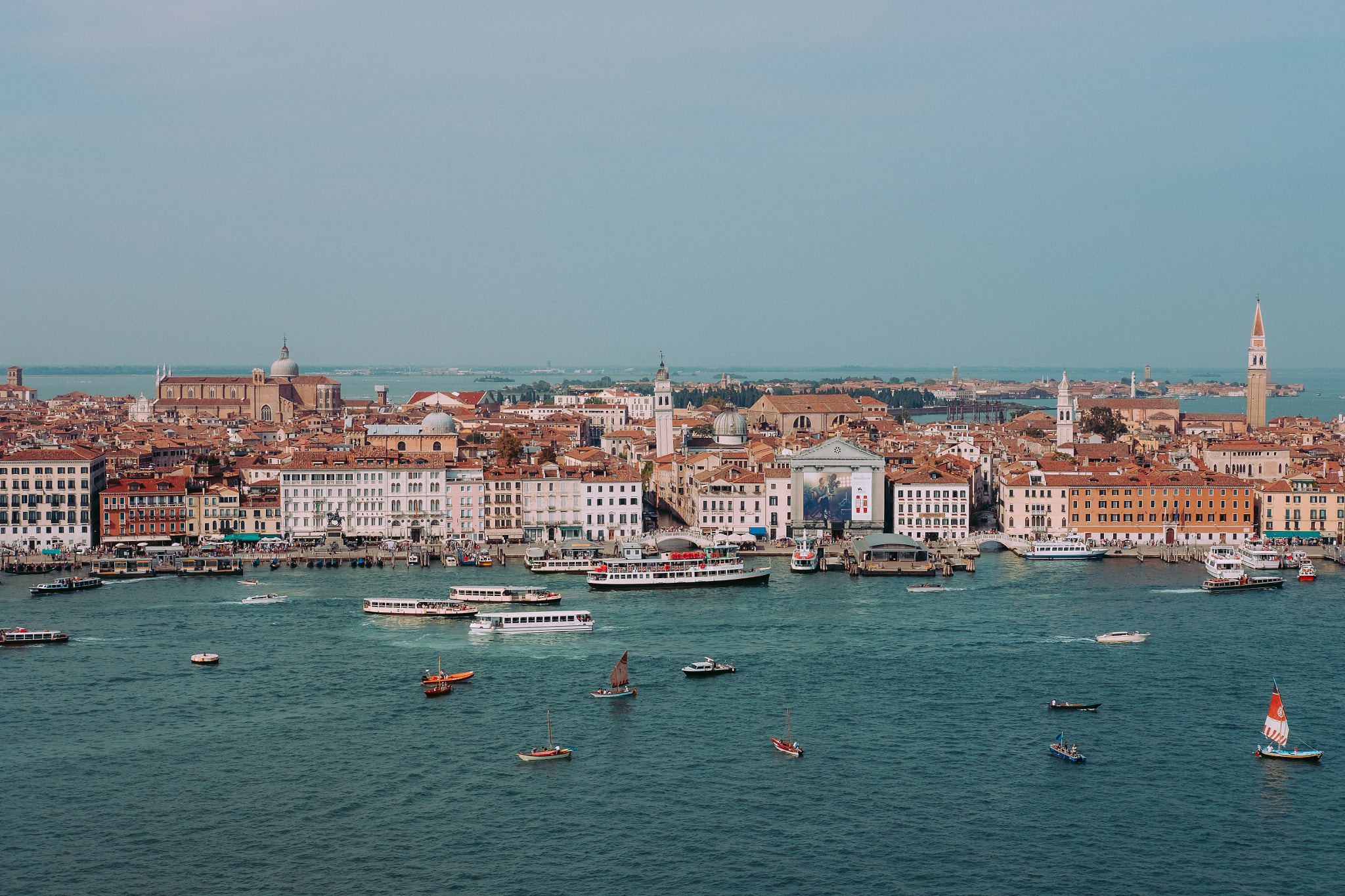 Fujifilm X-E2S + Fujifilm XF 35mm F2 R WR sample photo. Venezia from san giorgio's belltower photography
