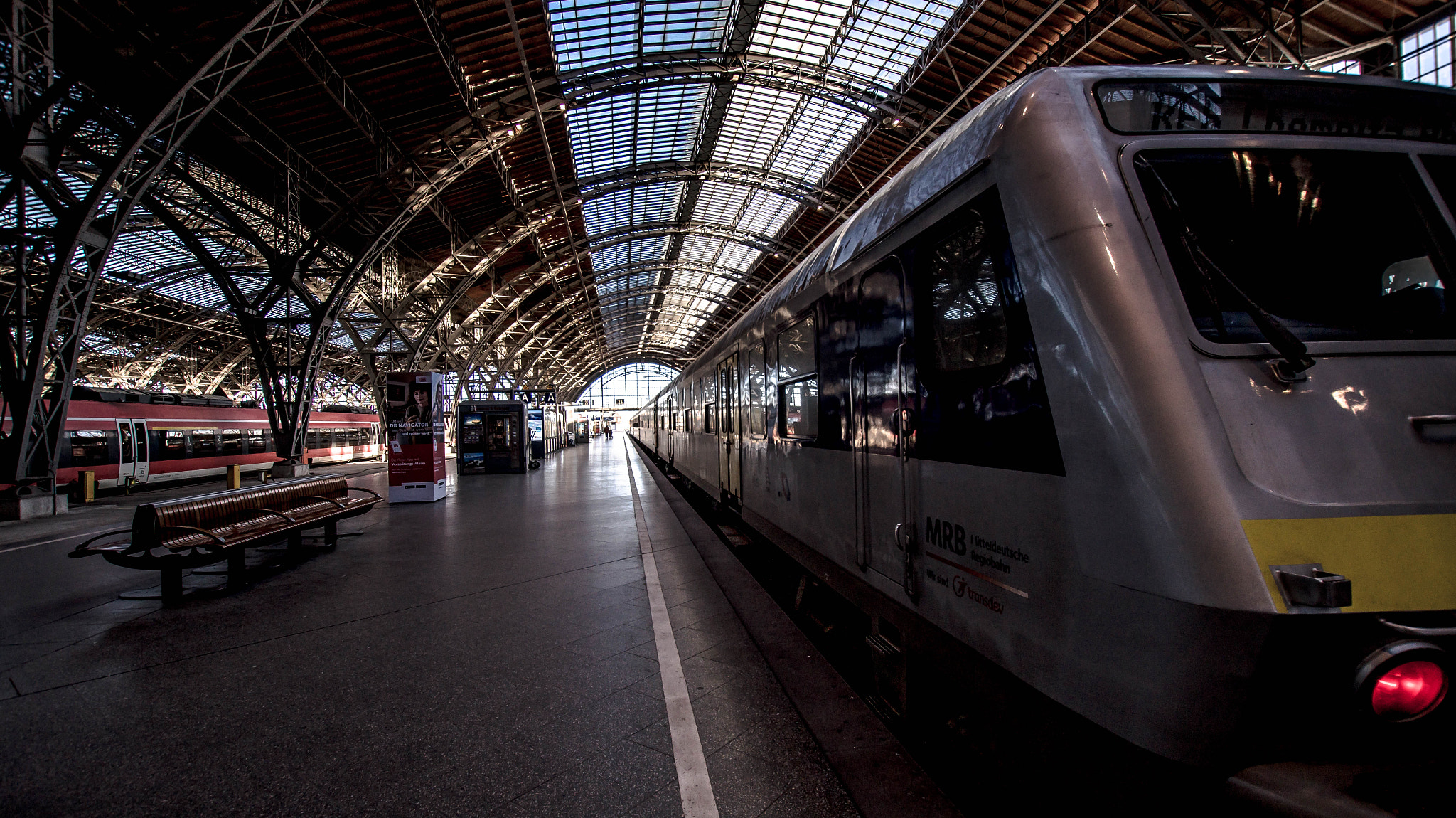 Sony SLT-A58 + Sigma 10-20mm F3.5 EX DC HSM sample photo. Train stations photography