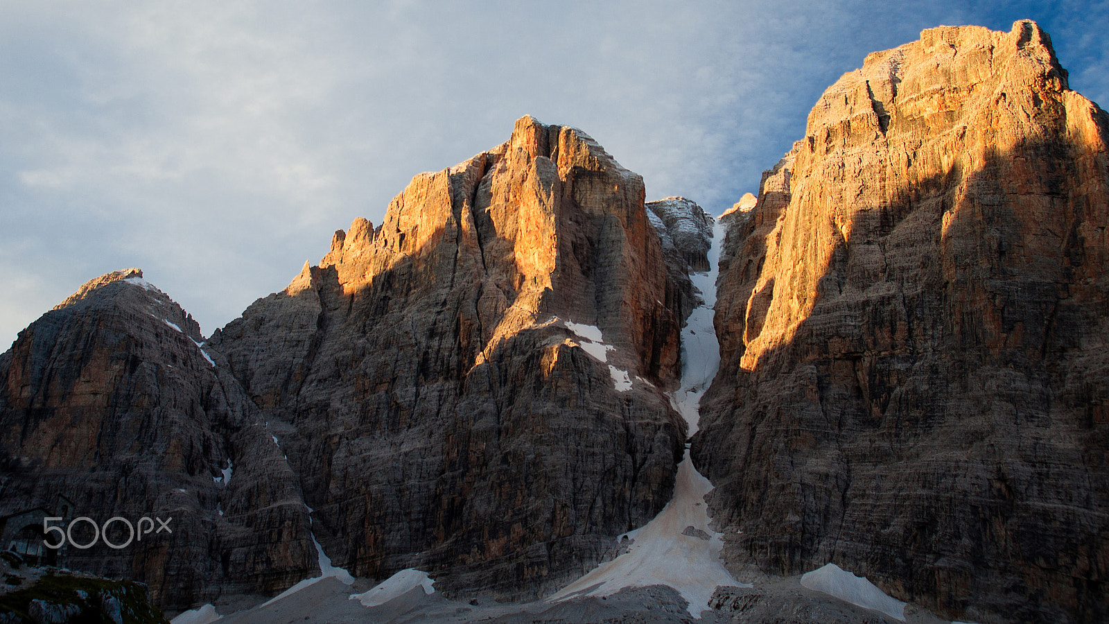 Minolta/Sony AF 24-105mm F3.5-4.5 (D) sample photo. Golden dolomites photography