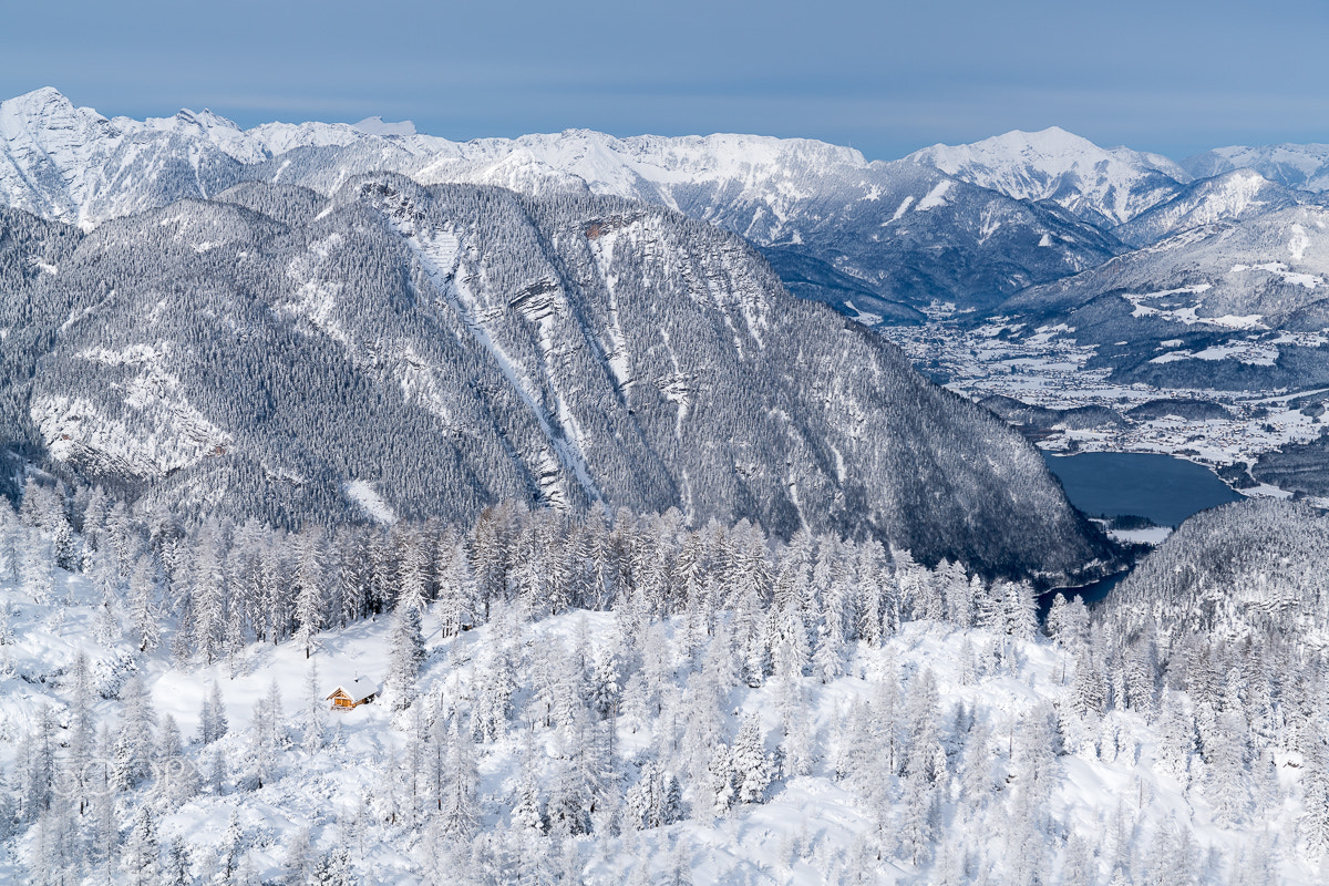 Sony a99 II sample photo. Winter wonderland in the austrian alps photography