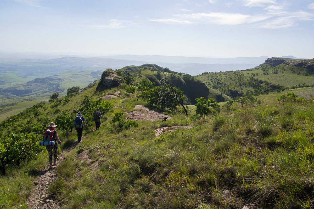 Olympus PEN E-PL5 sample photo. 2. walking home in the early morning, drakensberg, kwazulu-natal photography