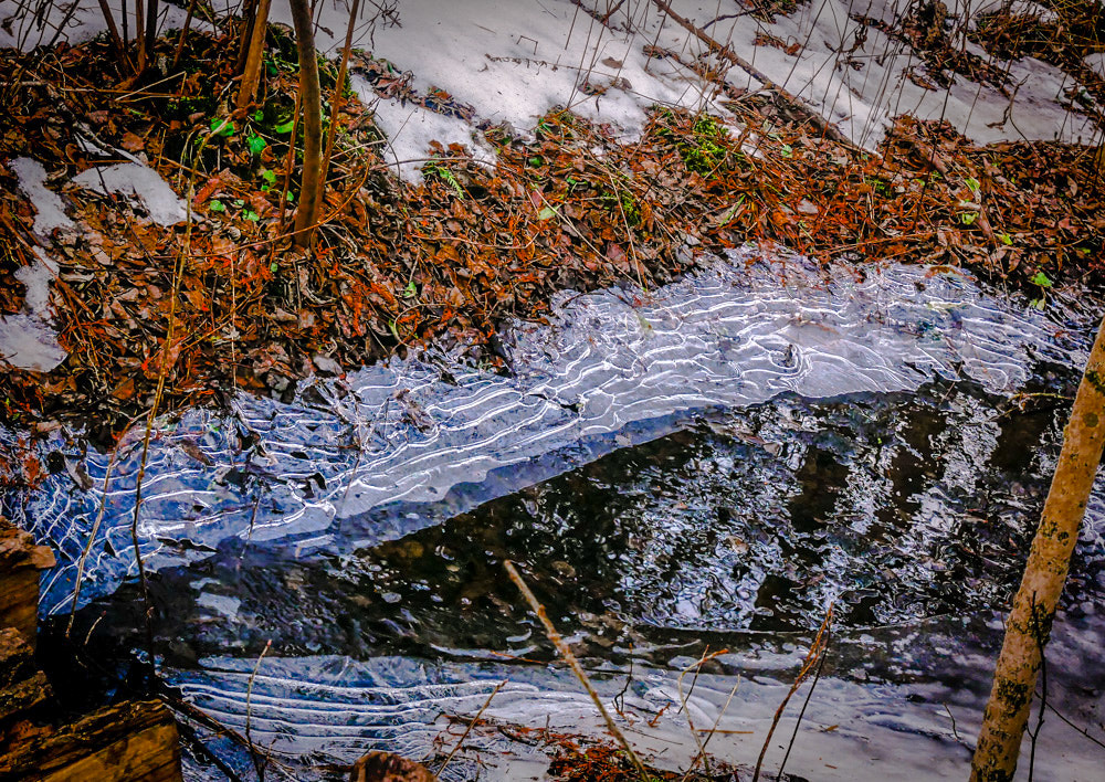 Panasonic Lumix DMC-GX85 (Lumix DMC-GX80 / Lumix DMC-GX7 Mark II) sample photo. Patterns in icefinal photography