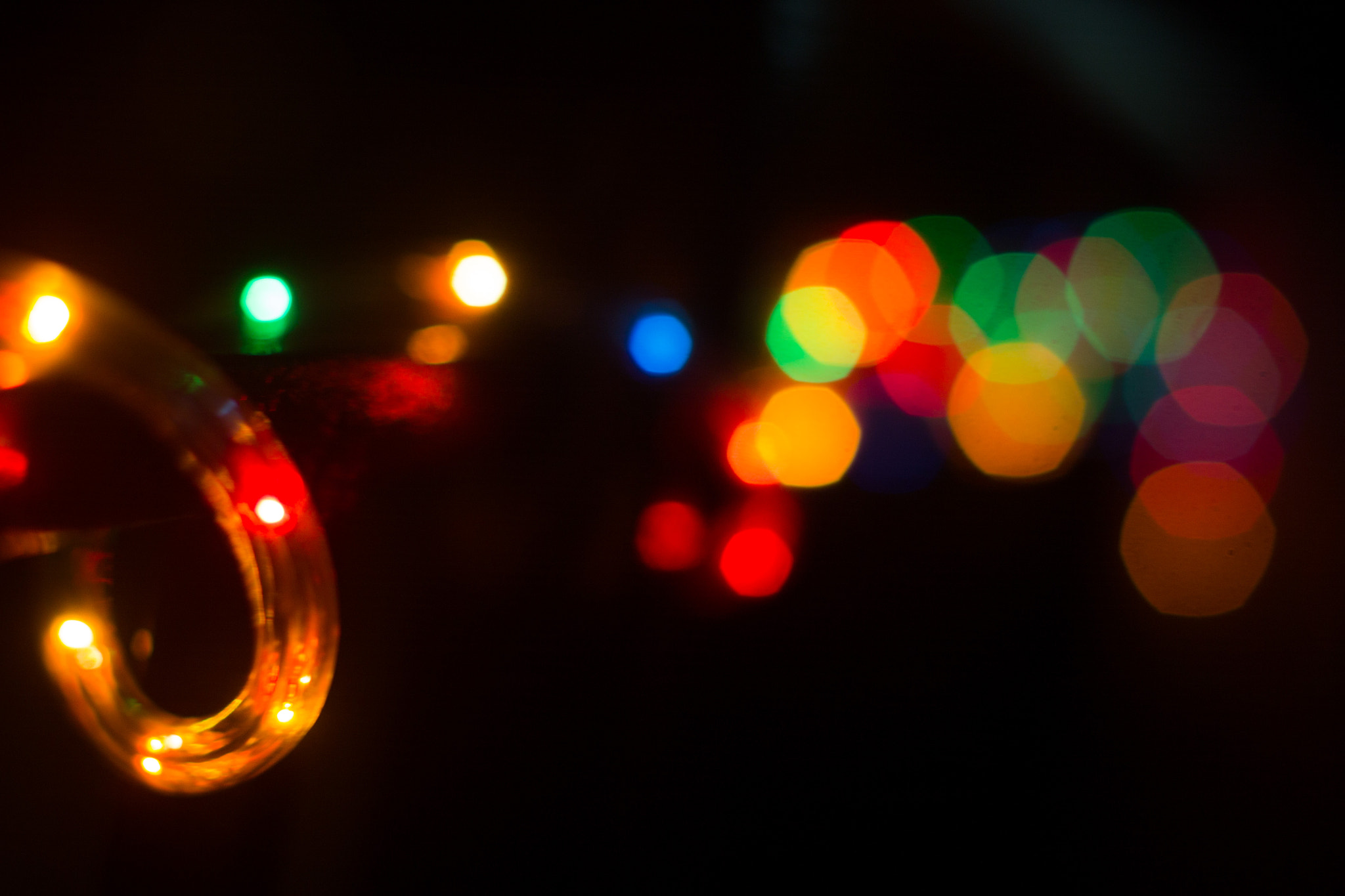 Canon EF 35-80mm f/4-5.6 sample photo. Christmas lights photography