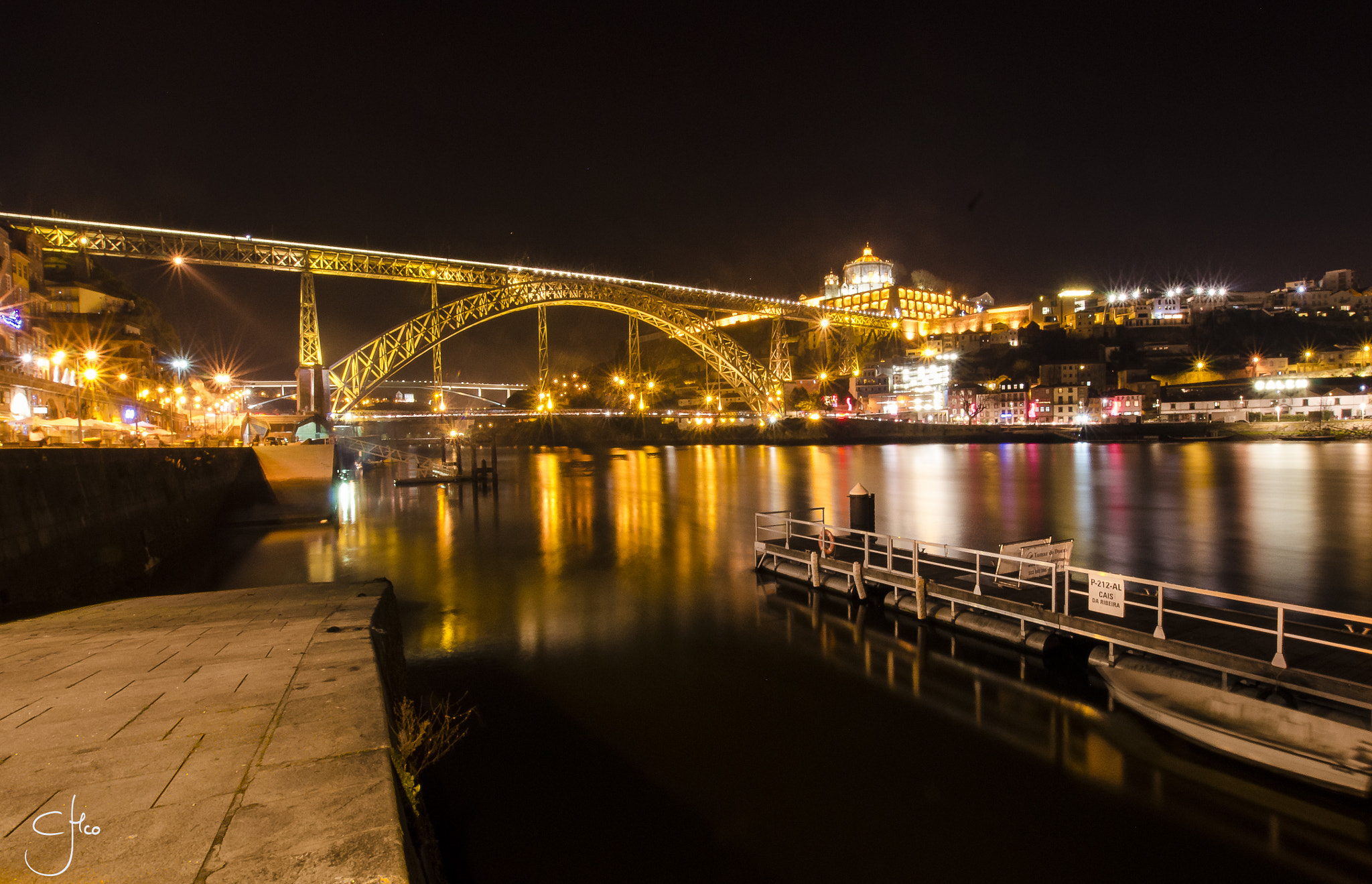 Nikon D5100 + Sigma 10-20mm F3.5 EX DC HSM sample photo. Ponte de d. luiz i. porto, portugal. photography