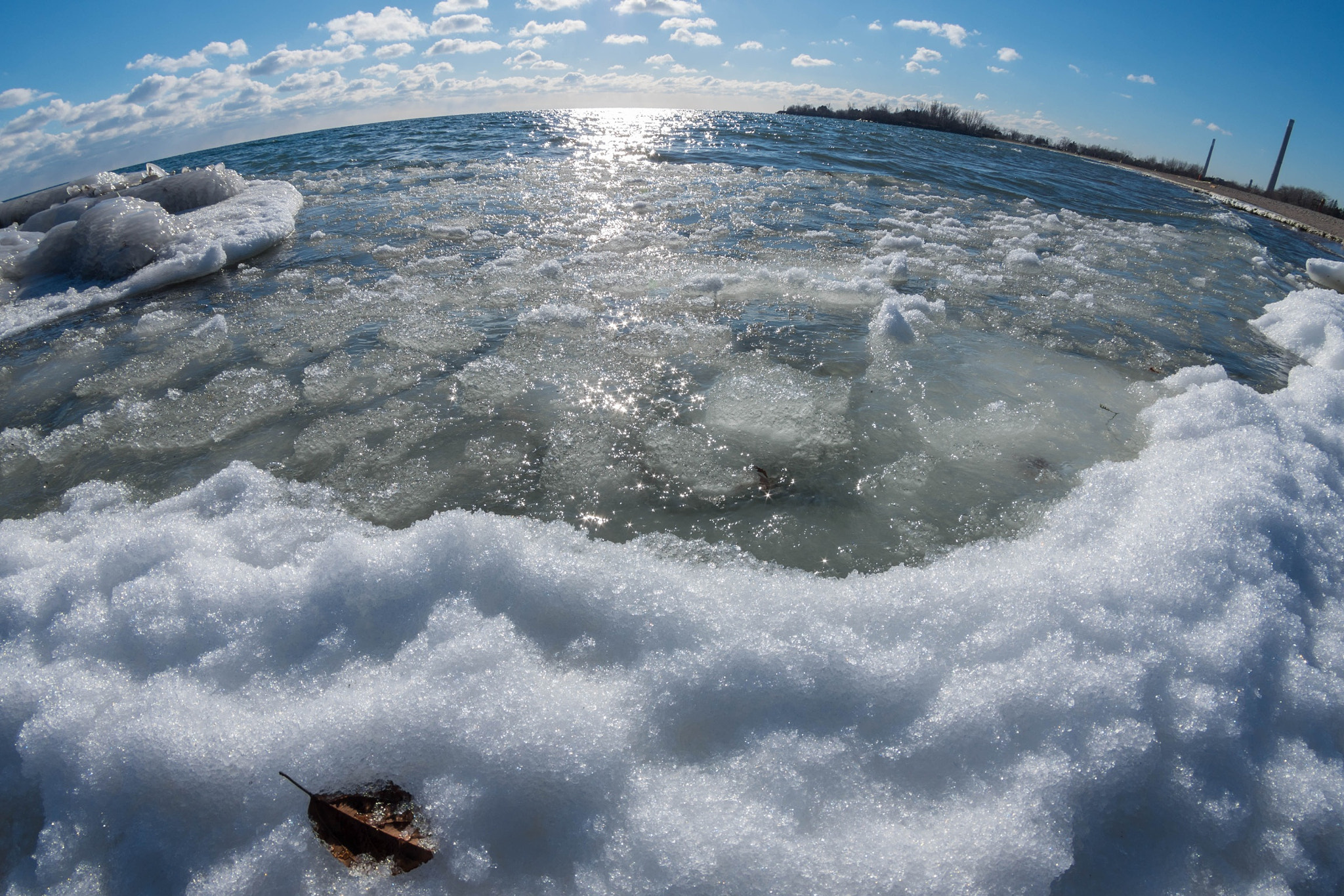 A Series Lens sample photo. Earth photography