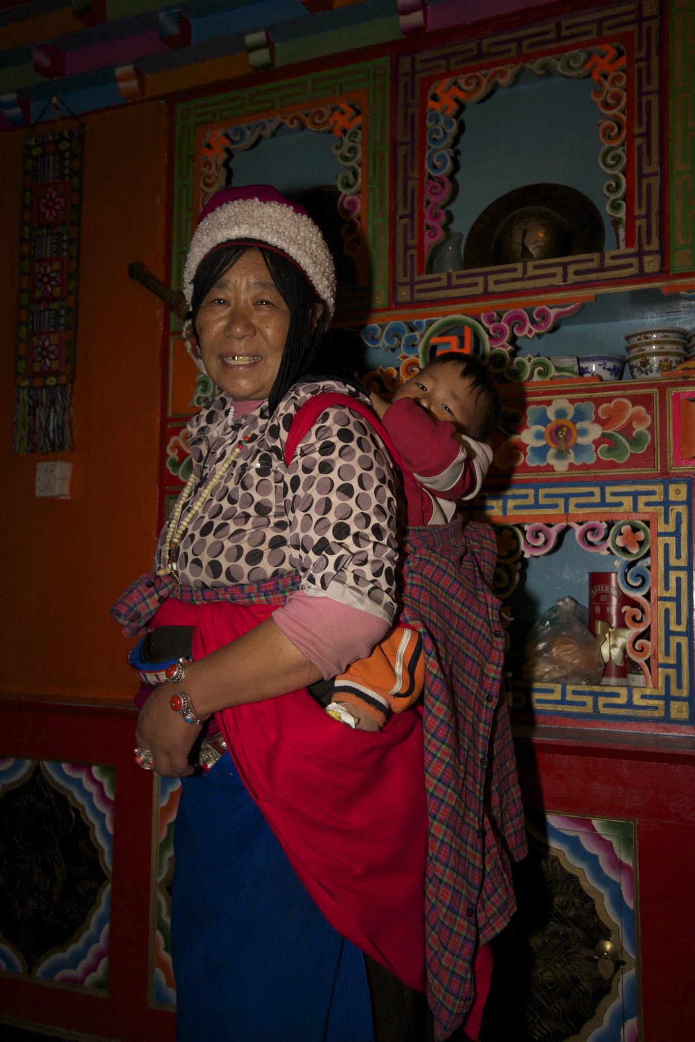 Canon EOS 40D sample photo. Tibetan grandma photography