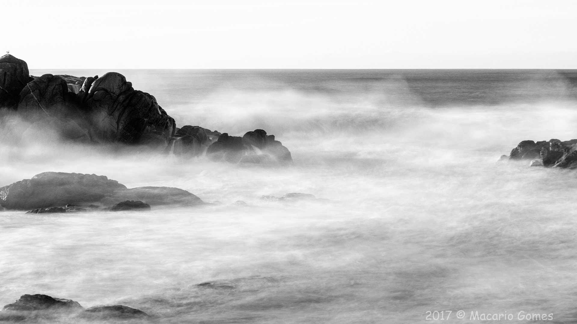 Pentax K-01 + smc PENTAX-F 80-200mm F4.7-5.6 sample photo. The wild sea photography