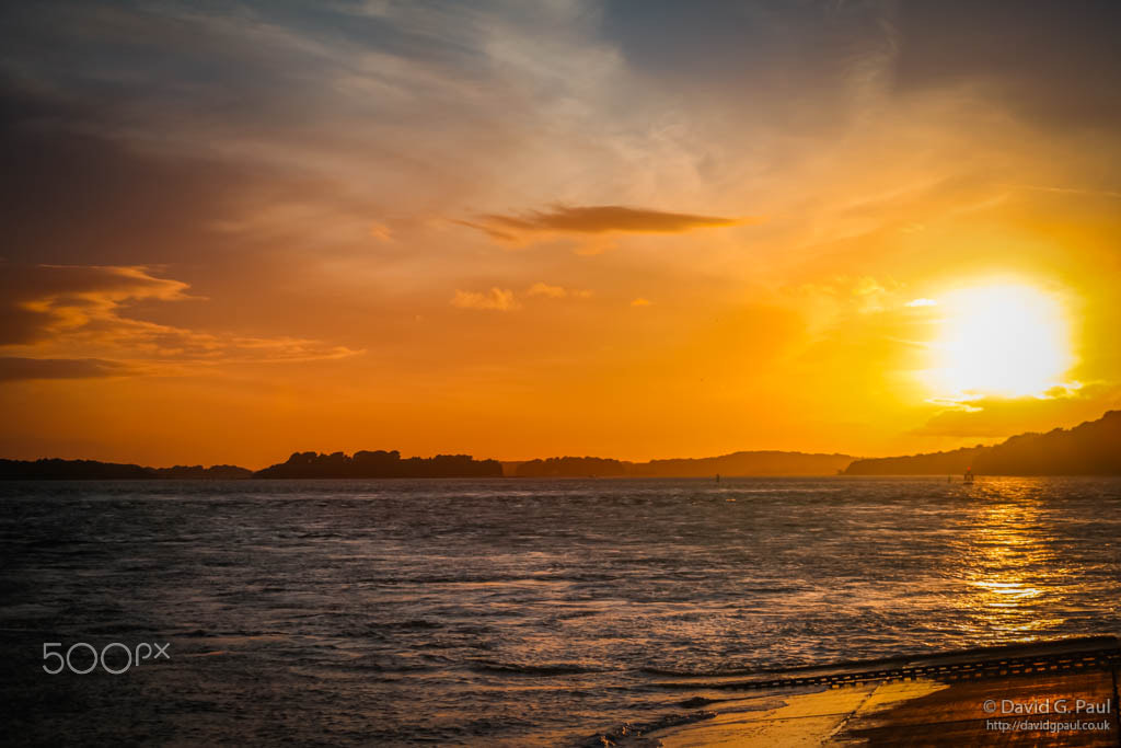 EF75-300mm f/4-5.6 sample photo. Sandbanks photography
