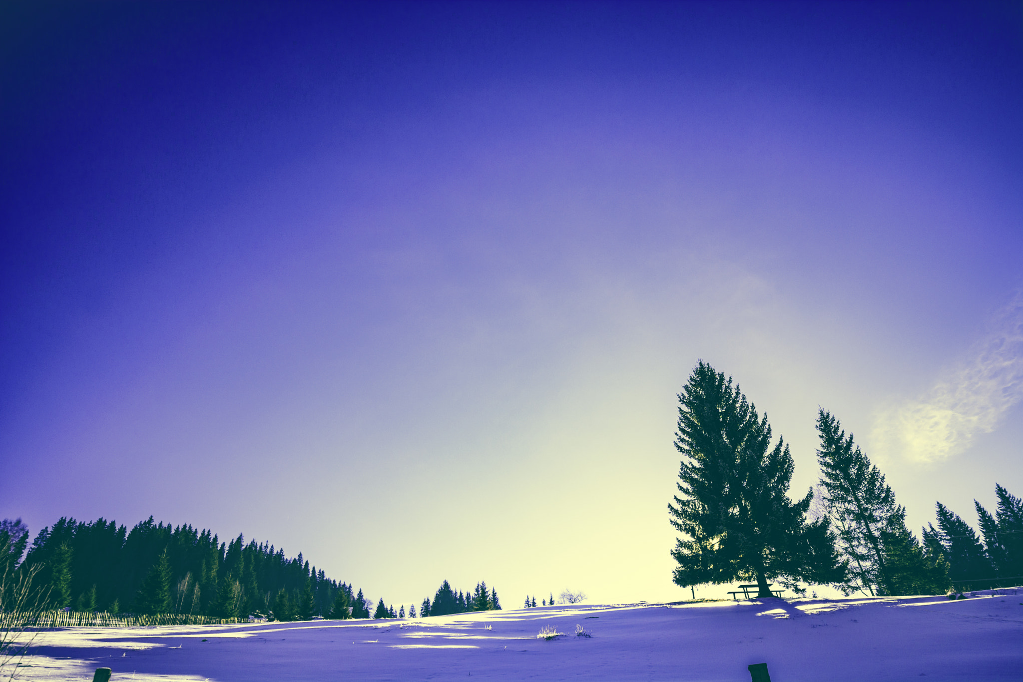 Samyang 14mm F2.8 ED AS IF UMC sample photo. Mountain winter photography