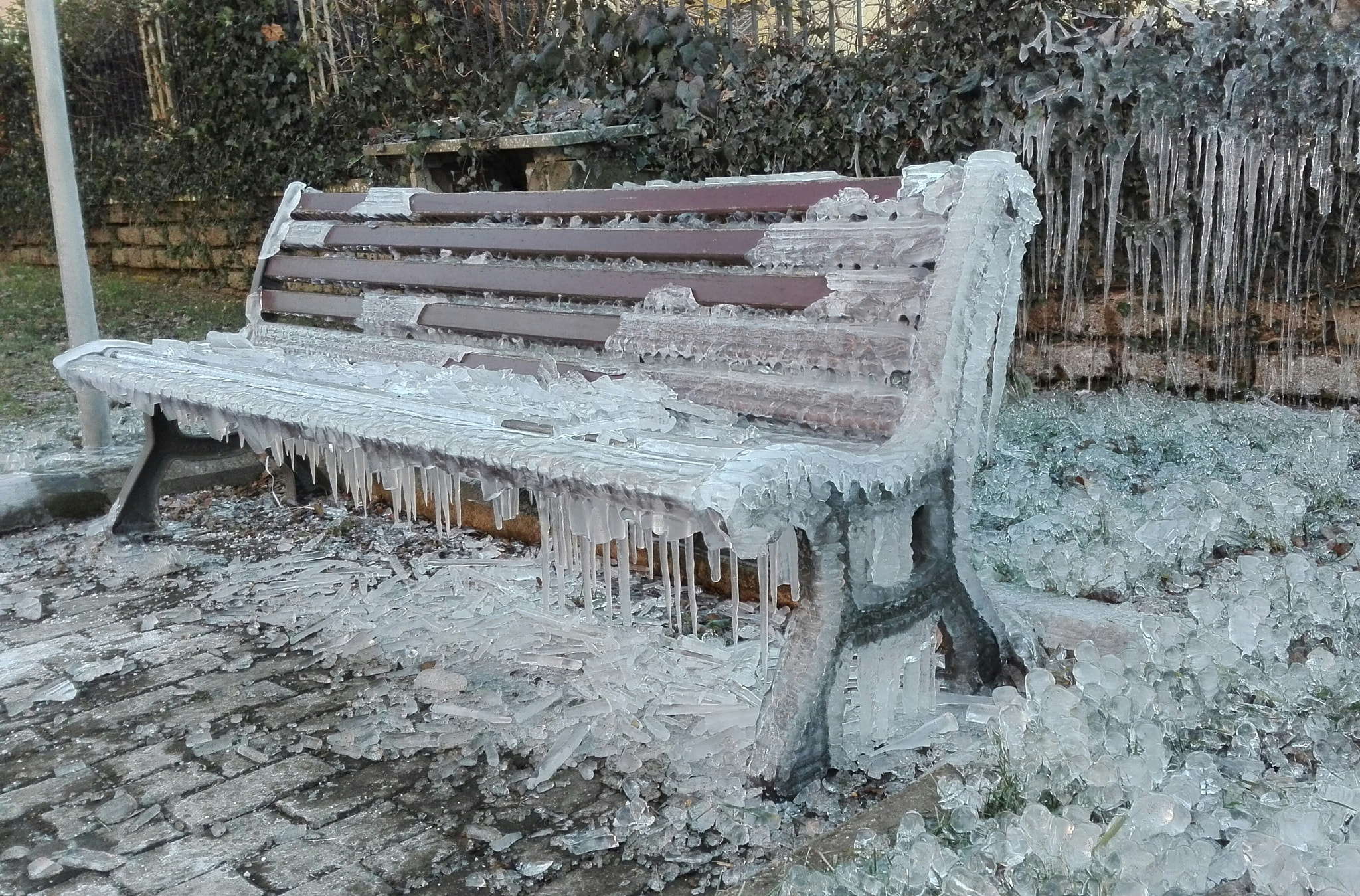HUAWEI Cherry Mini sample photo. Frozen photography