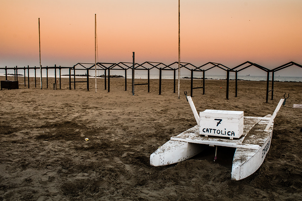Canon EF-S 18-55mm F3.5-5.6 IS sample photo. Cattolica di inverno r photography