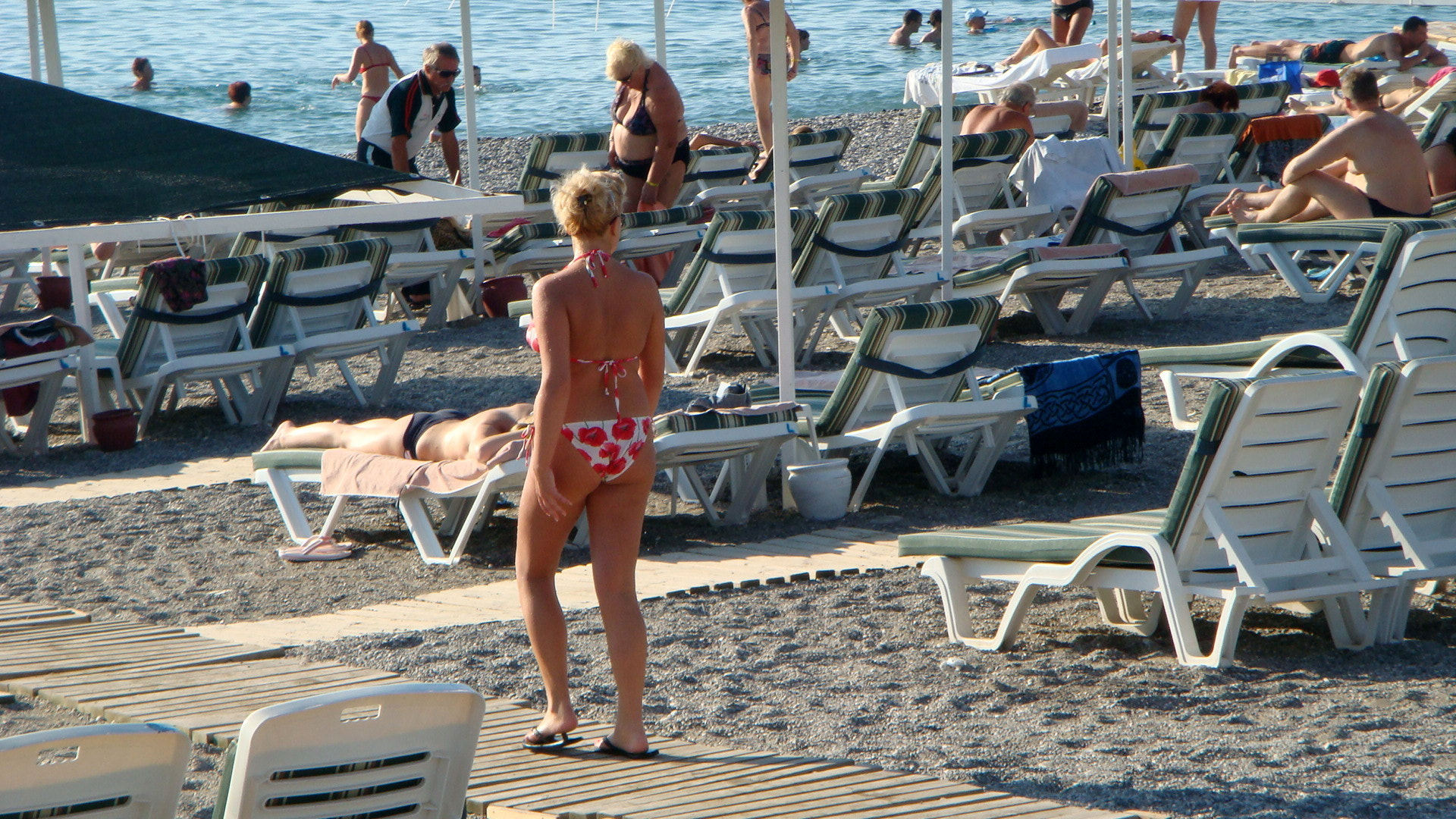 Sony DSC-T200 sample photo. Beach photography