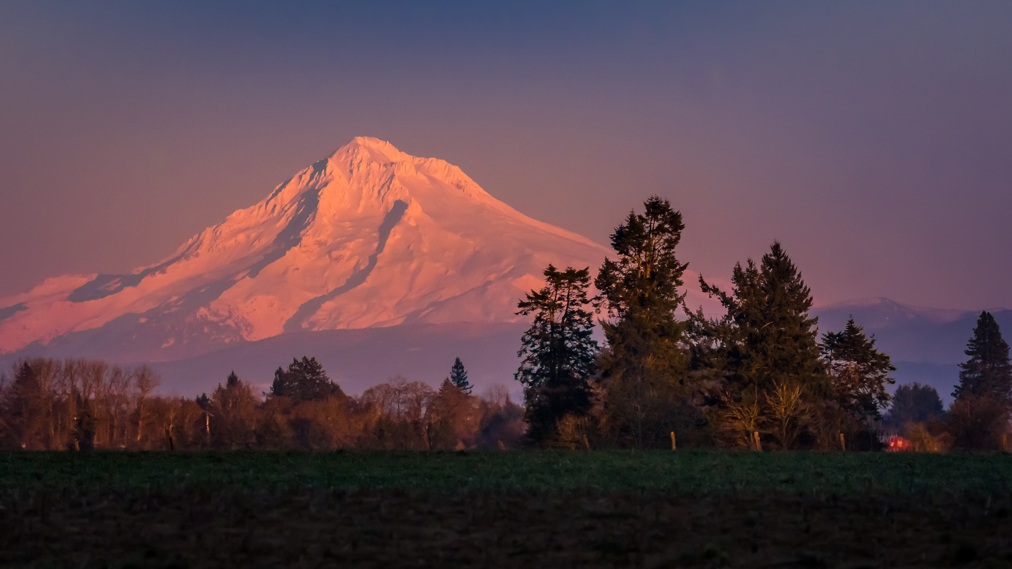 150-600mm F5-6.3 DG OS HSM | Con sample photo. Did i hear someone say "alpenglow on mount hood"? photography
