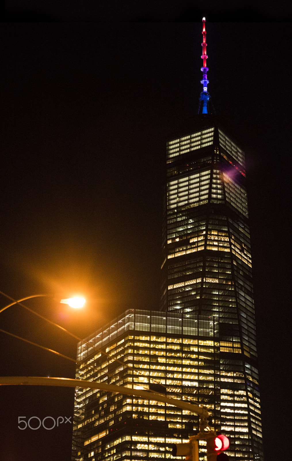 Canon EOS 750D (EOS Rebel T6i / EOS Kiss X8i) sample photo. World trade center at night photography