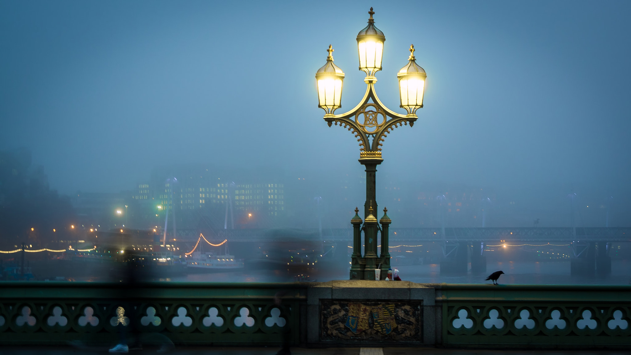 Panasonic Lumix DMC-GH4 sample photo. Ghosts on the bridge photography