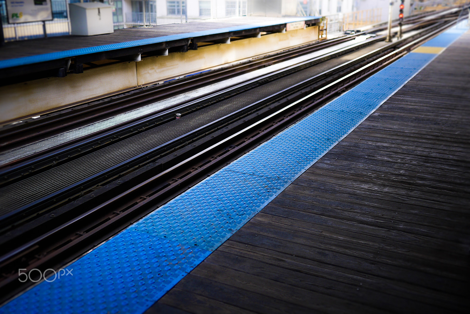 Panasonic Lumix DMC-GF1 sample photo. El tracks - chicago photography