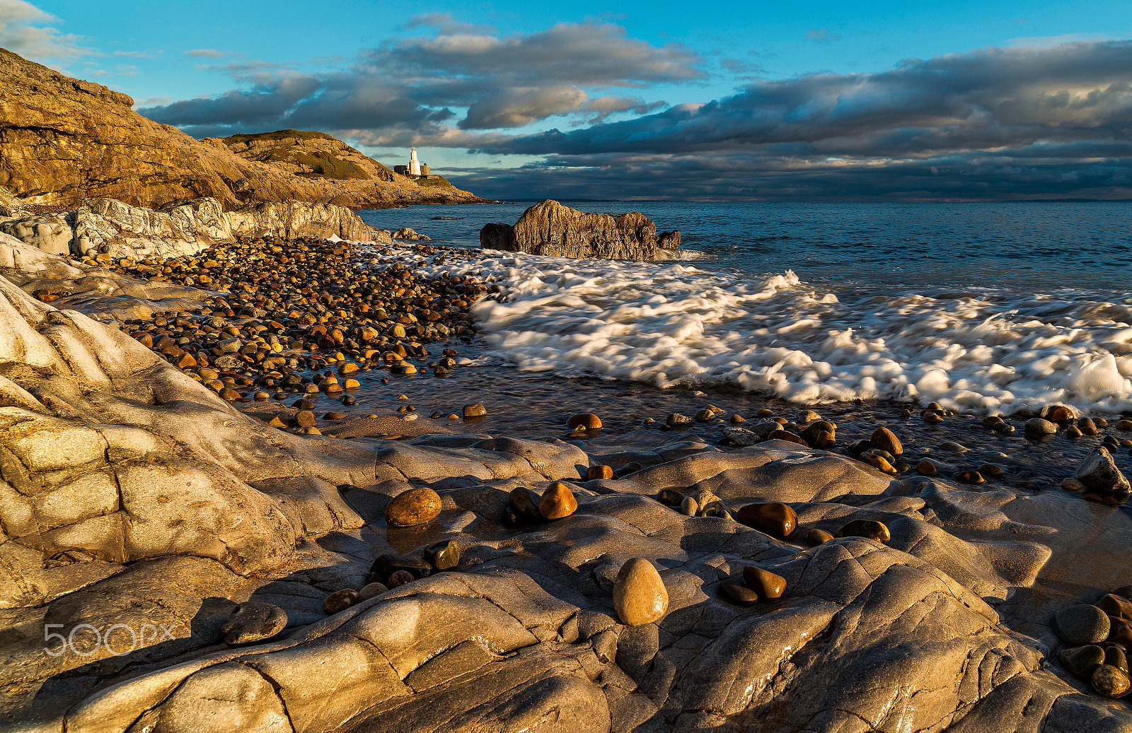 Nikon D800E sample photo. Mumbles lighthouse photography