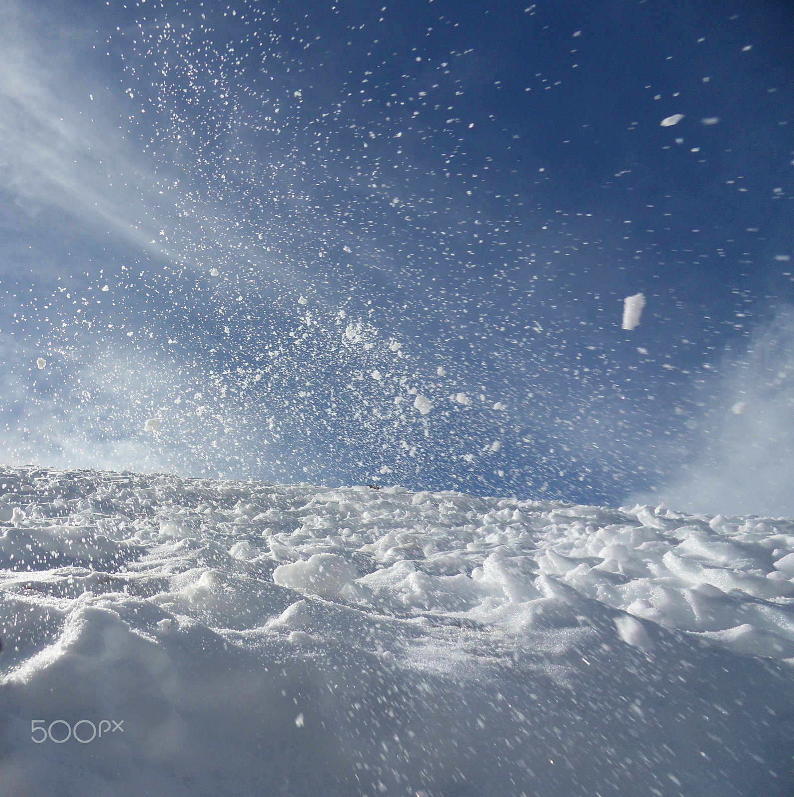 Samsung WB550, WB560 / VLUU WB550 /  HZ15W sample photo. Micro snow storm photography