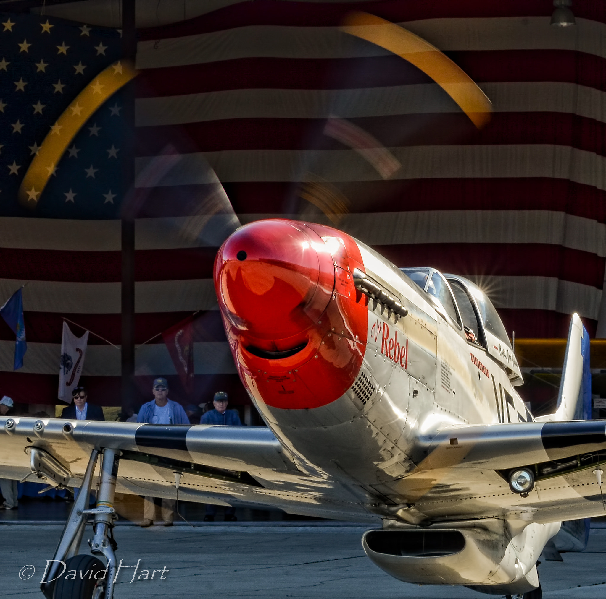 Nikon D7000 + Sigma 50-500mm F4.5-6.3 DG OS HSM sample photo. P-51 mustang photography