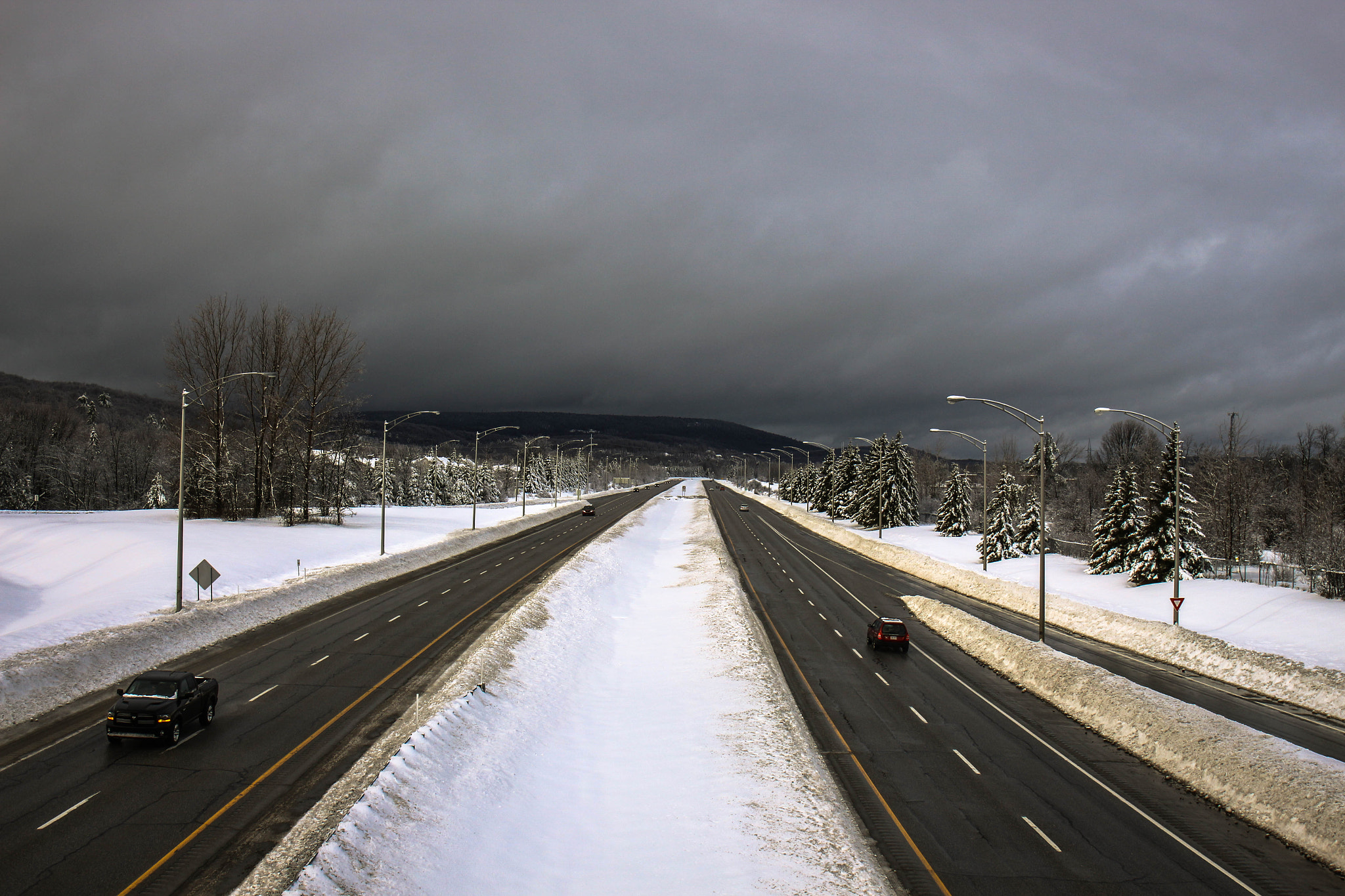 Canon EF 24-70mm F4L IS USM sample photo. The storm photography