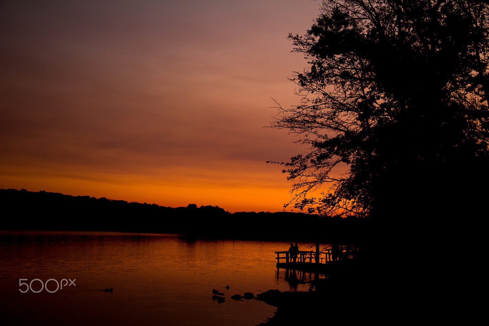 Canon EOS 100D (EOS Rebel SL1 / EOS Kiss X7) sample photo. Sunset silhouettes photography