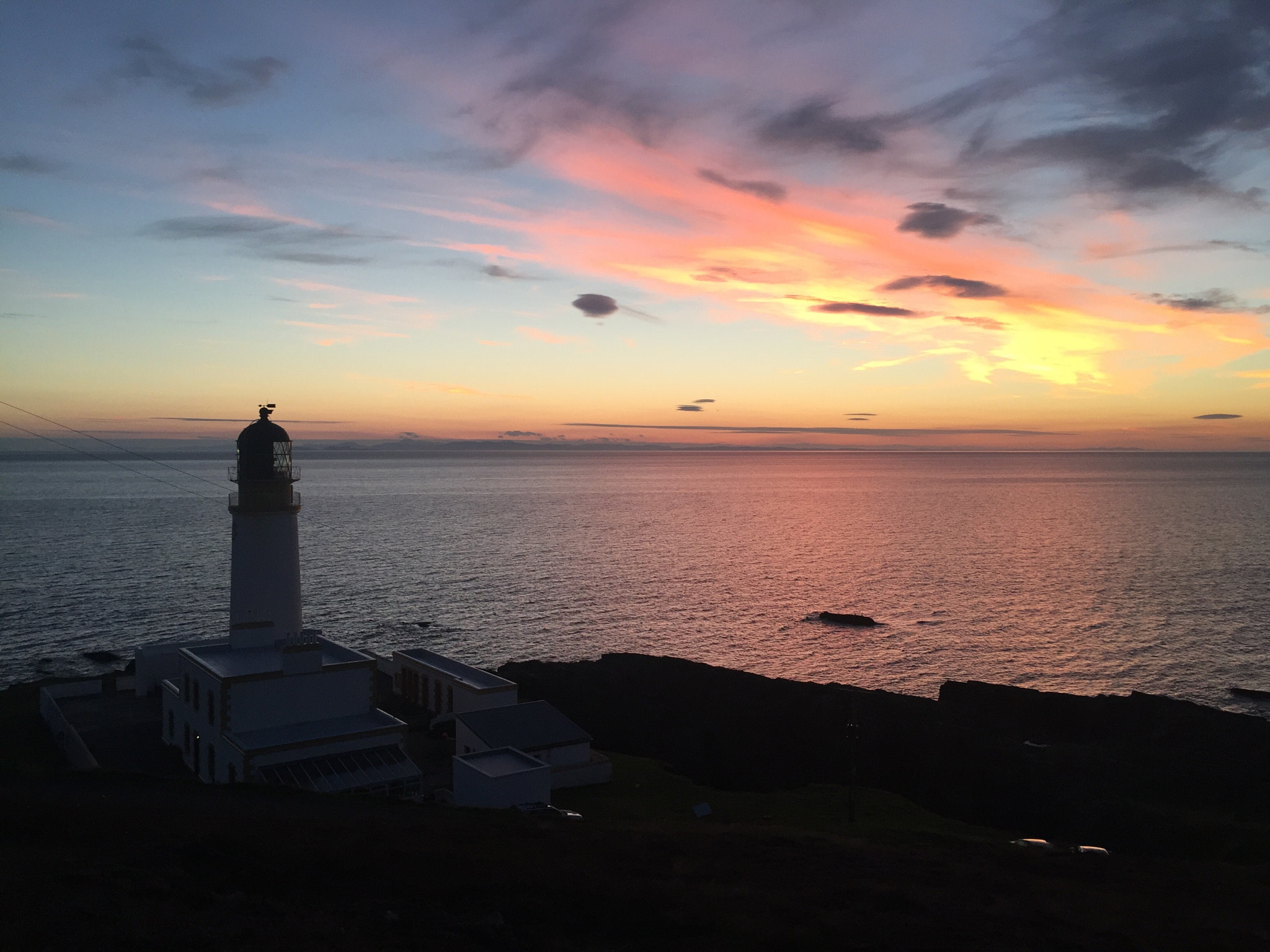 Hipstamatic 321 sample photo. Rua reidh lighthouse, scotland photography