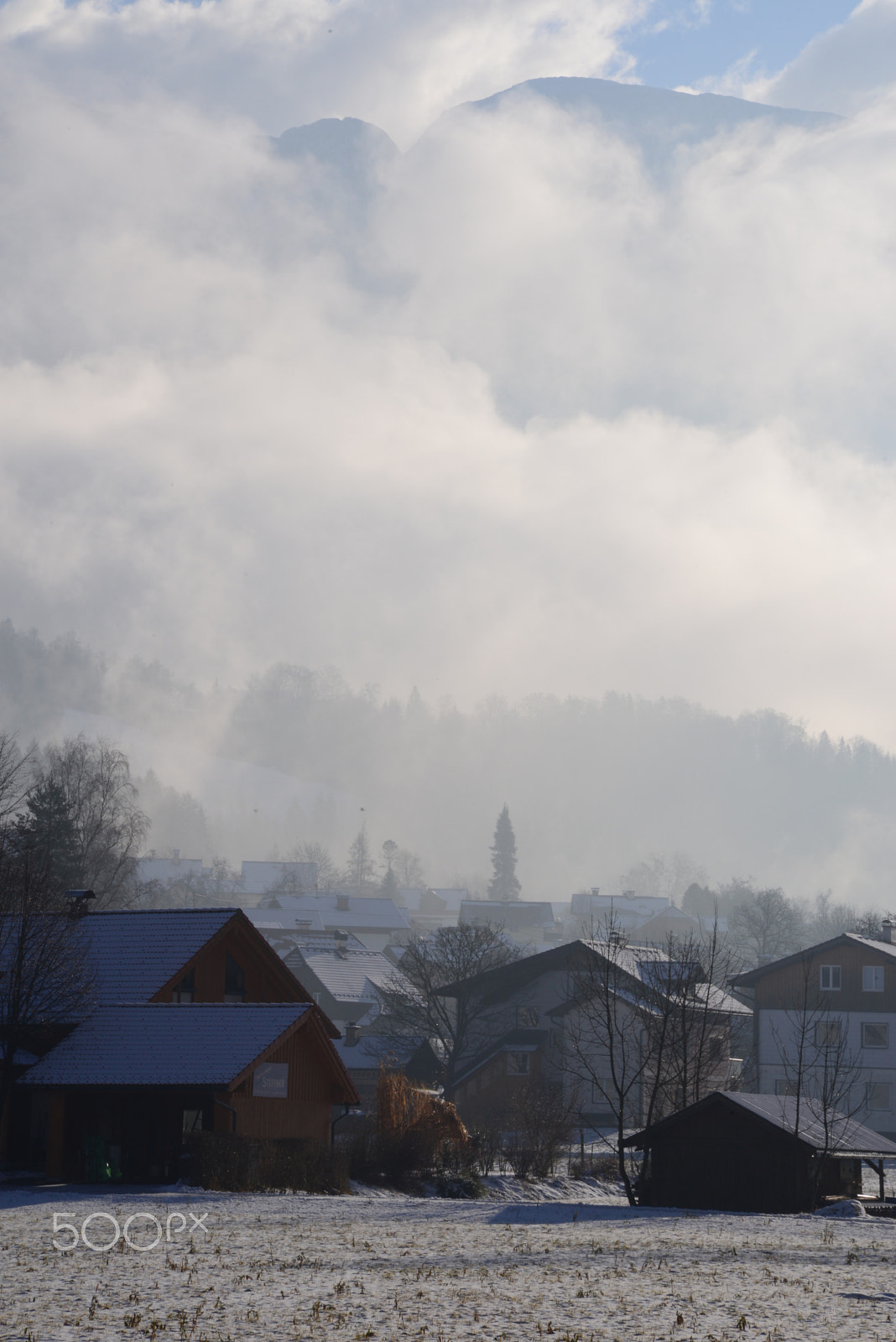 Sigma 70-300mm F4-5.6 APO DG Macro sample photo. White landscape photography