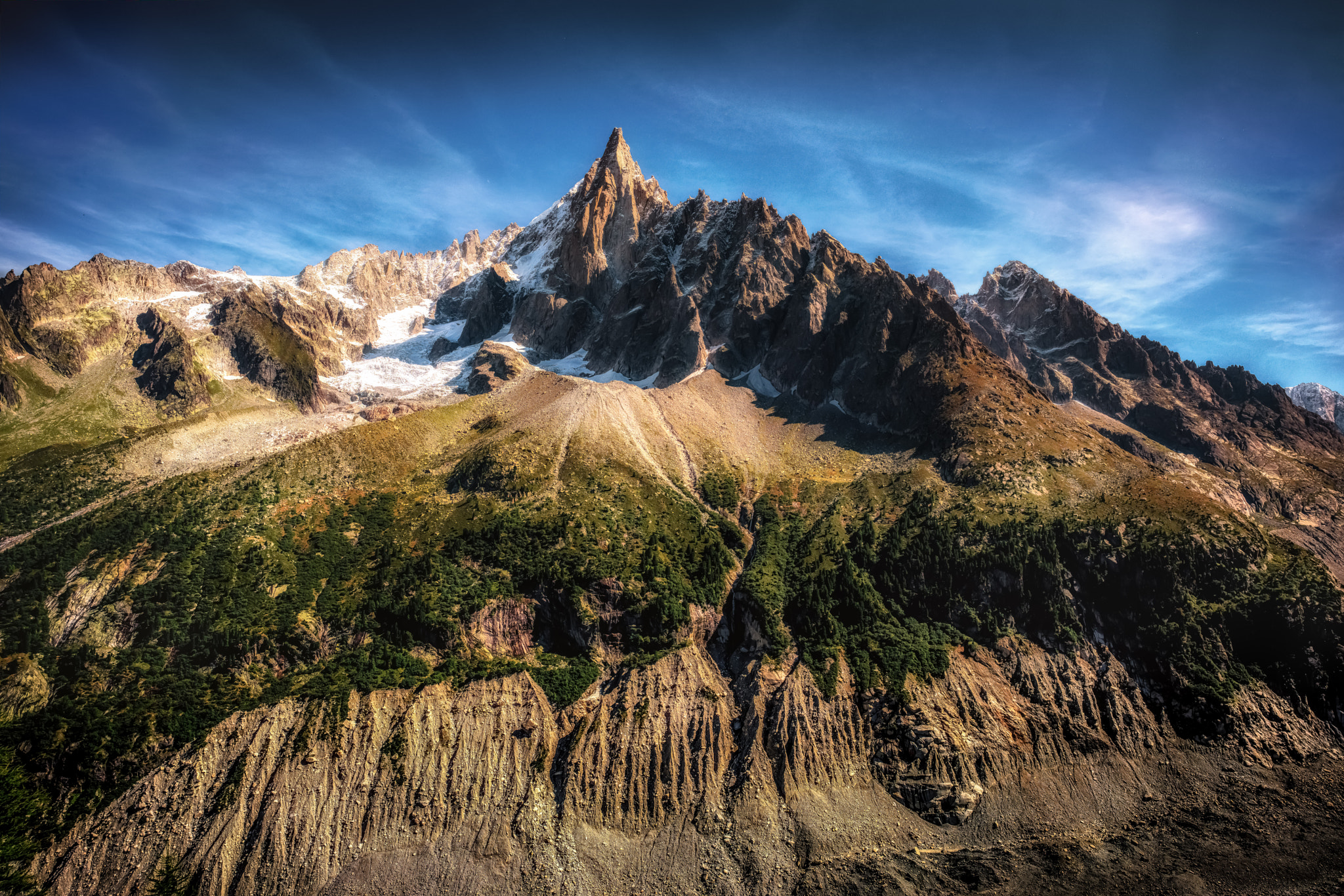 E 21mm F2.8 sample photo. Aguille du dru photography