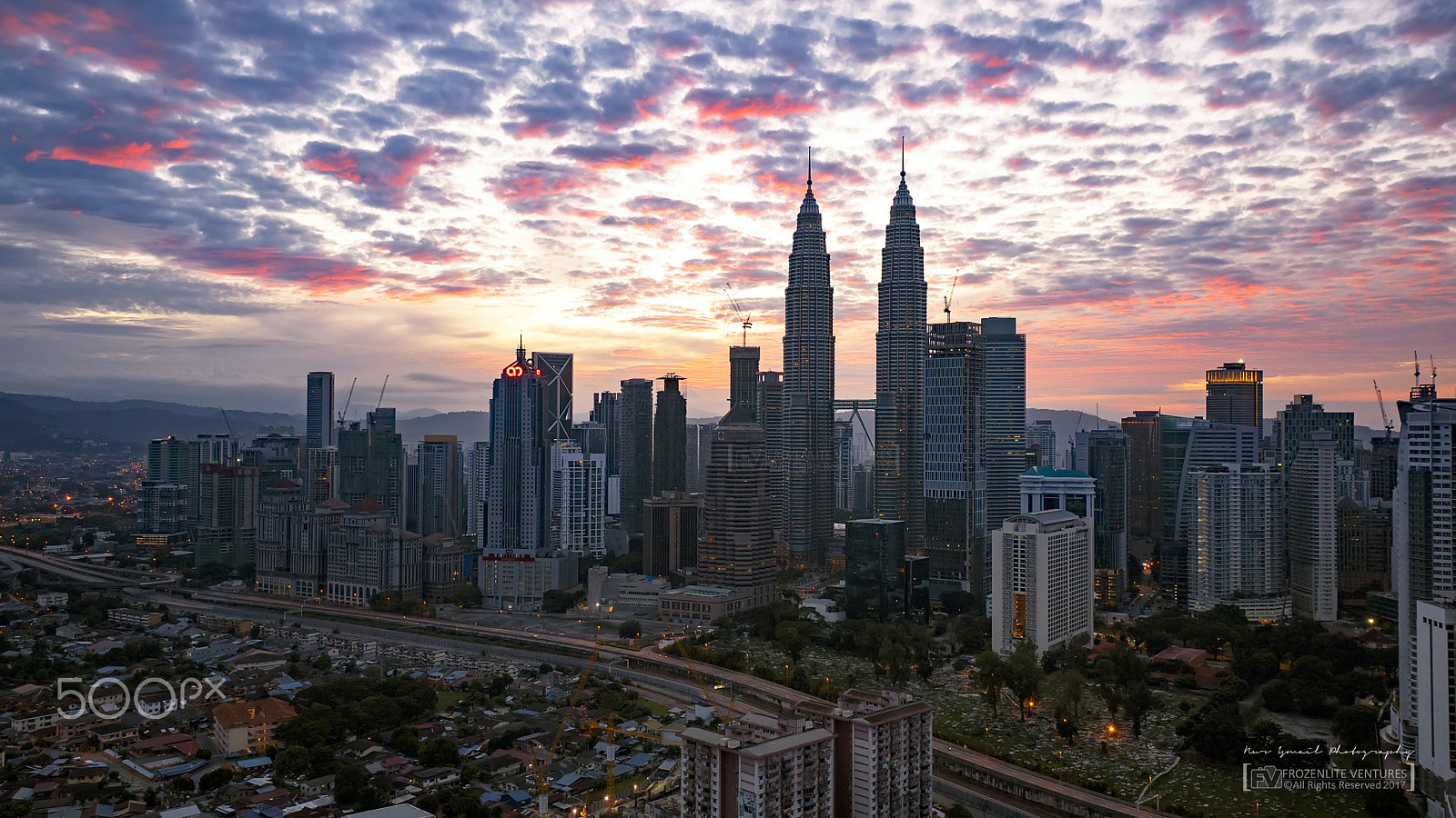 Sony a6500 + Sony E 10-18mm F4 OSS sample photo. Sunrise in kuala lumpur photography