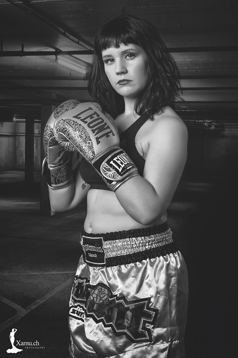 Sony a7 II + Sony FE 85mm F1.4 GM sample photo. Allesia fightgirl photography