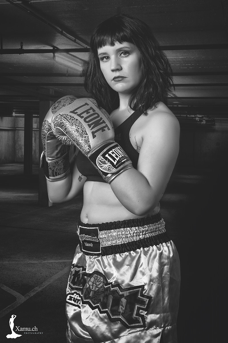 Sony FE 85mm F1.4 GM sample photo. Allesia fightgirl photography