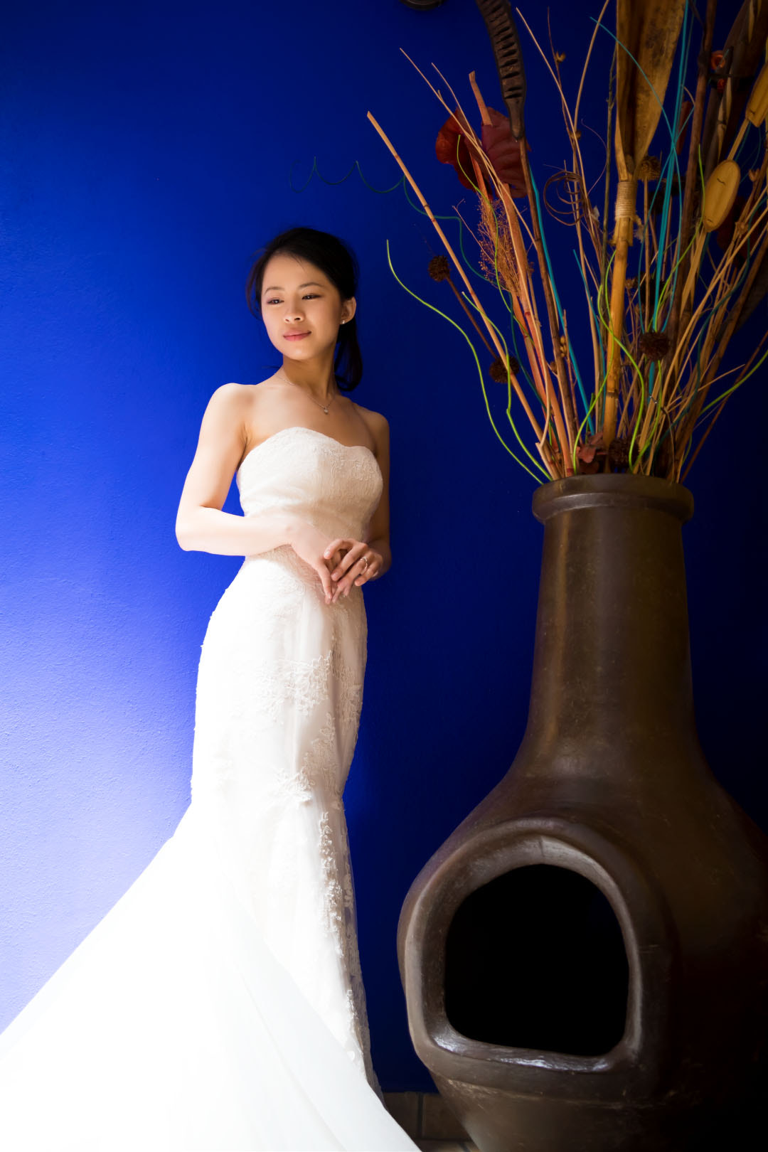 Sigma 18-35mm f/1.8 DC HSM sample photo. Blue wall photography