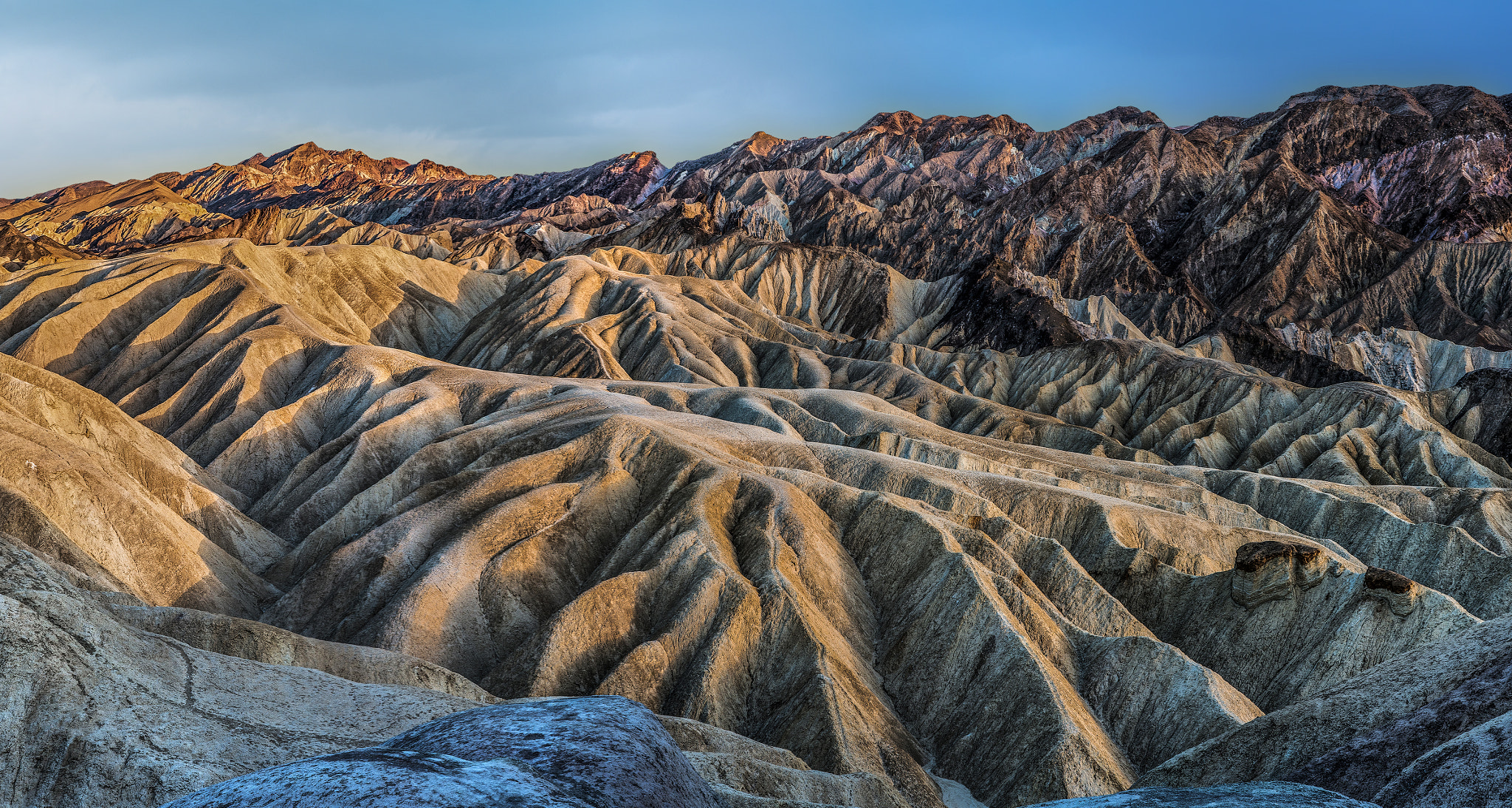 Nikon D800 sample photo. Zabriskie point, death valley photography