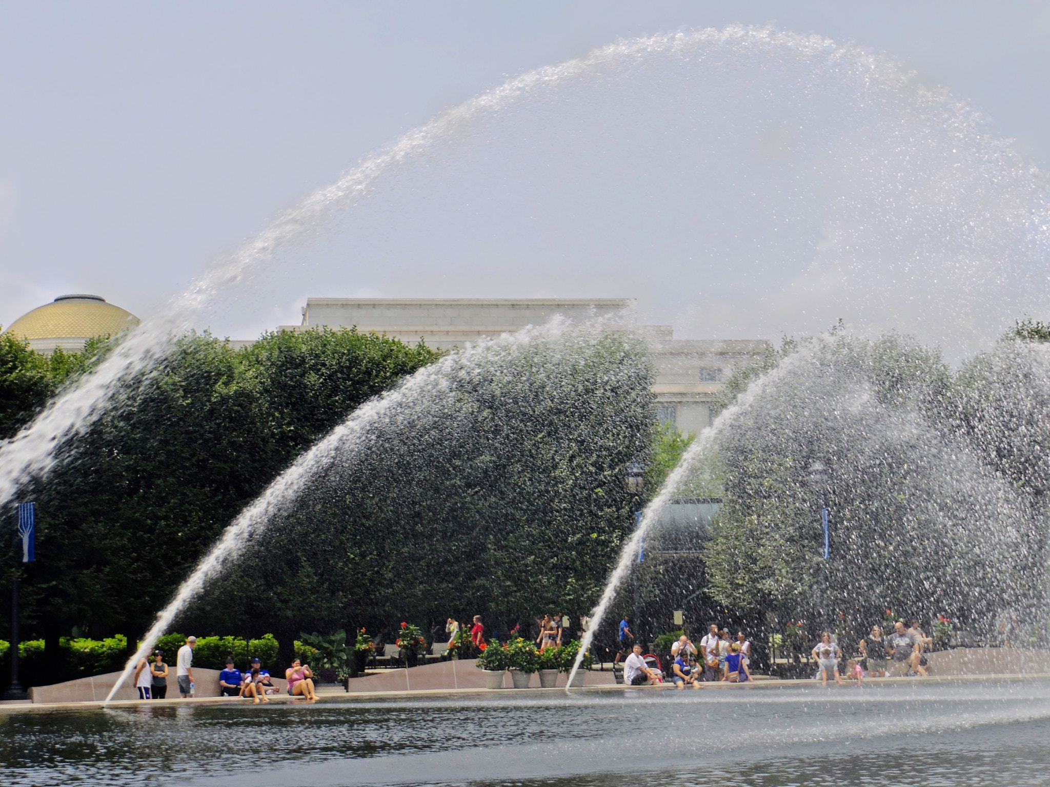 Pentax Q7 sample photo. Dc fountain photography