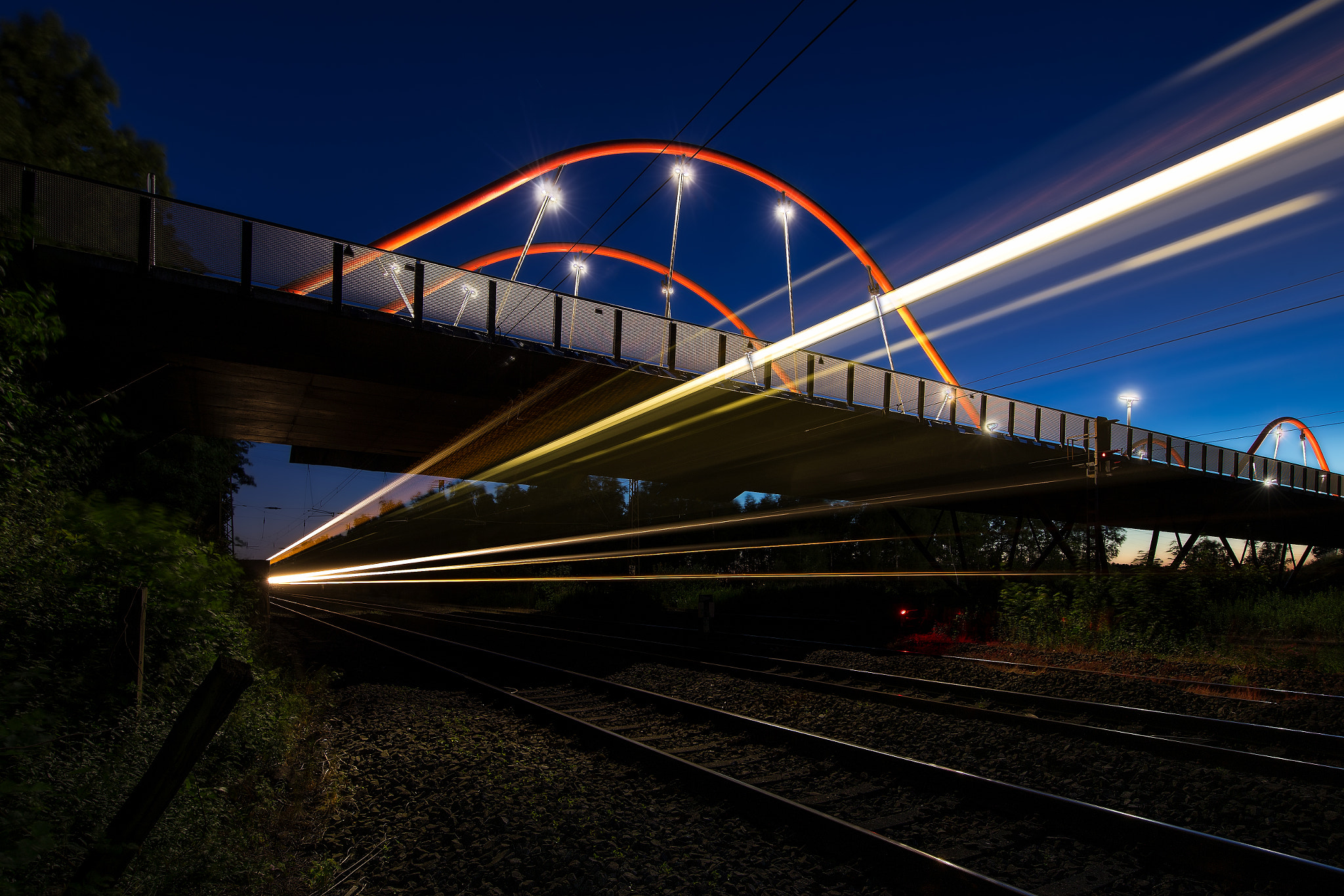 Canon EOS-1D X + Canon EF 11-24mm F4L USM sample photo. "ripshorster- brücke", germany photography
