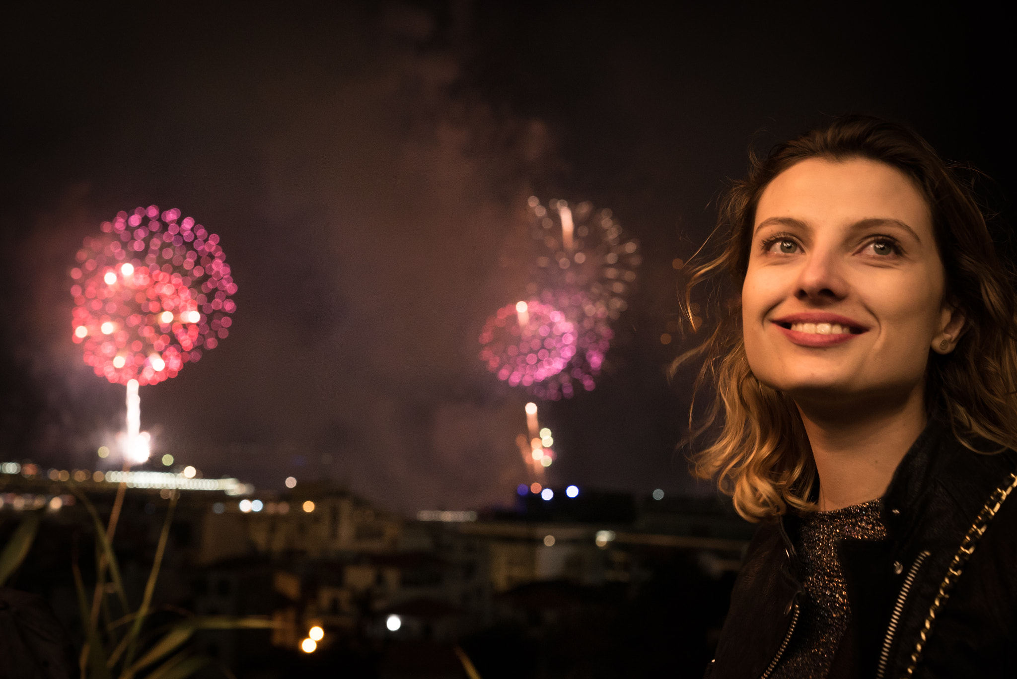Sony a7S + Sony Sonnar T* FE 55mm F1.8 ZA sample photo. Fireworks in funchal photography