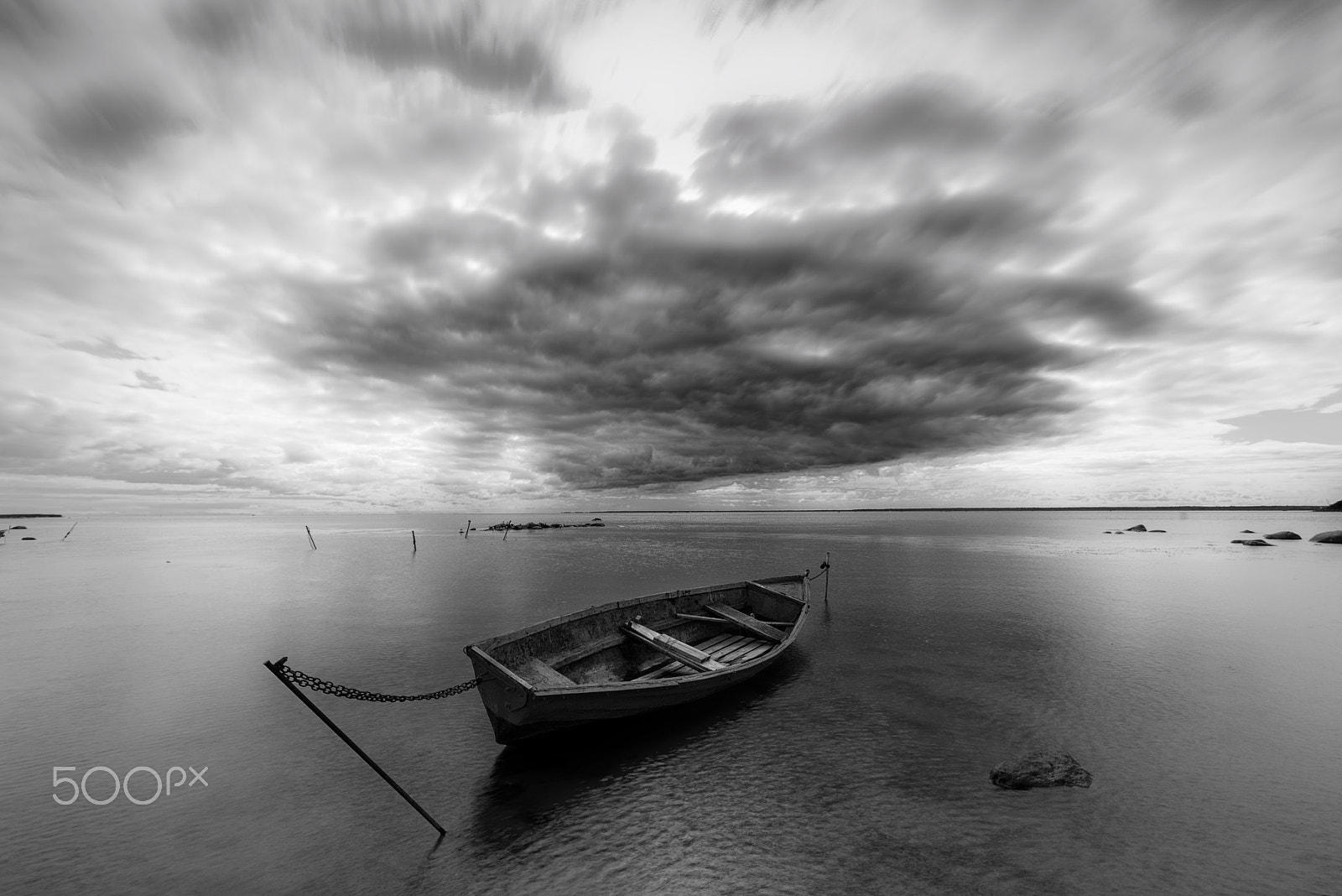 Tokina AT-X 16-28mm F2.8 Pro FX sample photo. The boat on the lake 2 photography