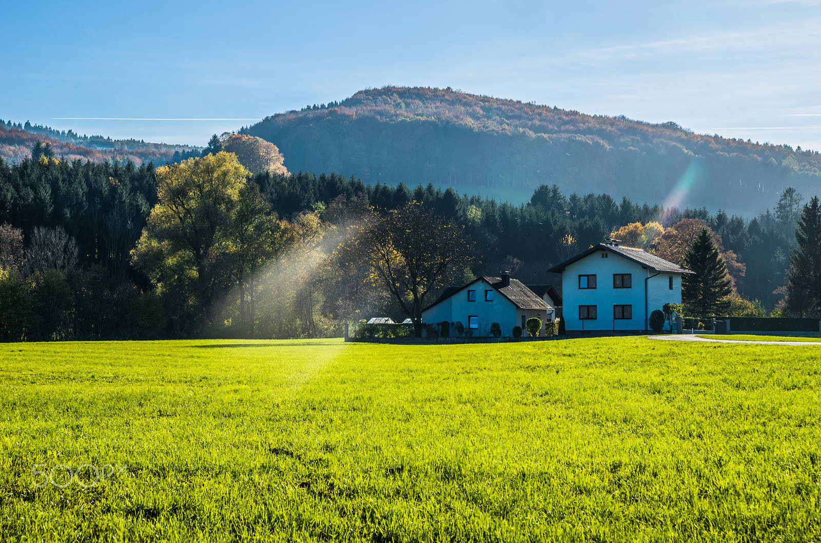 Sony a7 + Sony 28-75mm F2.8 SAM sample photo. Kammerhof im herbst photography