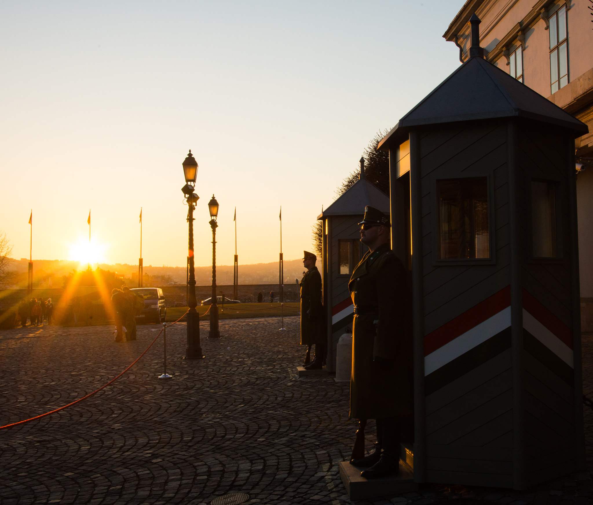 Sony a99 II + Soligor 19-35mm F3.5-4.5 sample photo. Guards at buda castle photography