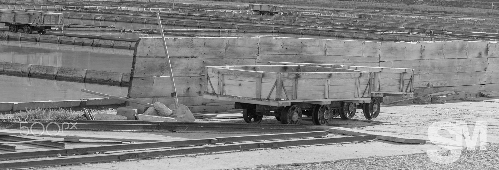 Nikon D300S sample photo. Salt pans photography