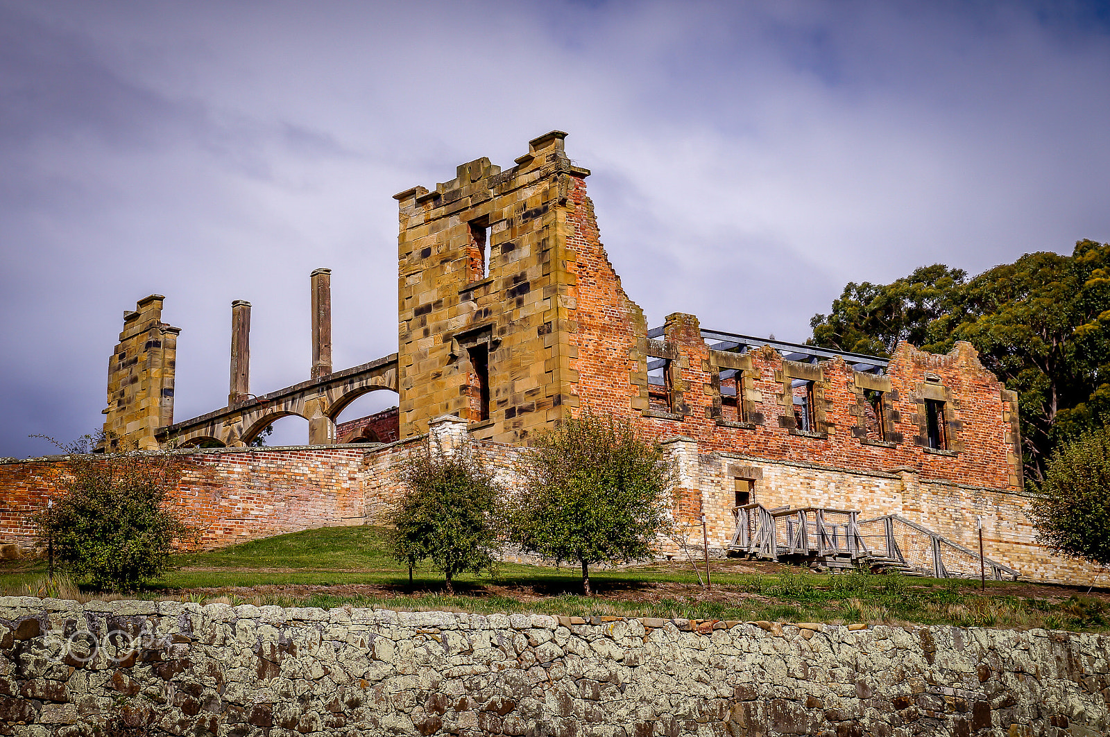 Sony SLT-A37 sample photo. Historic convict structures in port arthur, tasmania, australia photography