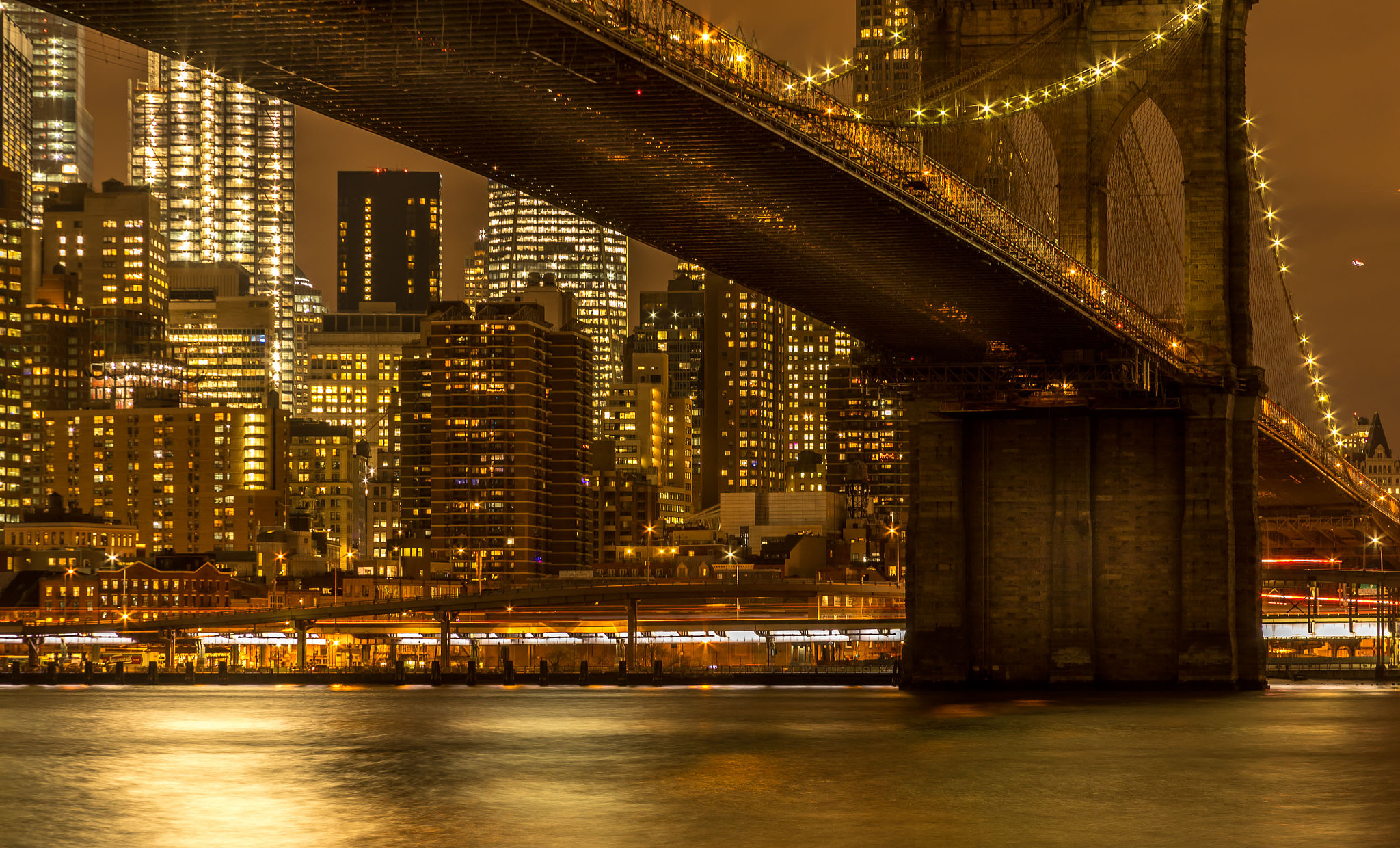 Canon EF 28-135mm F3.5-5.6 IS USM sample photo. Brooklyn bridge photography