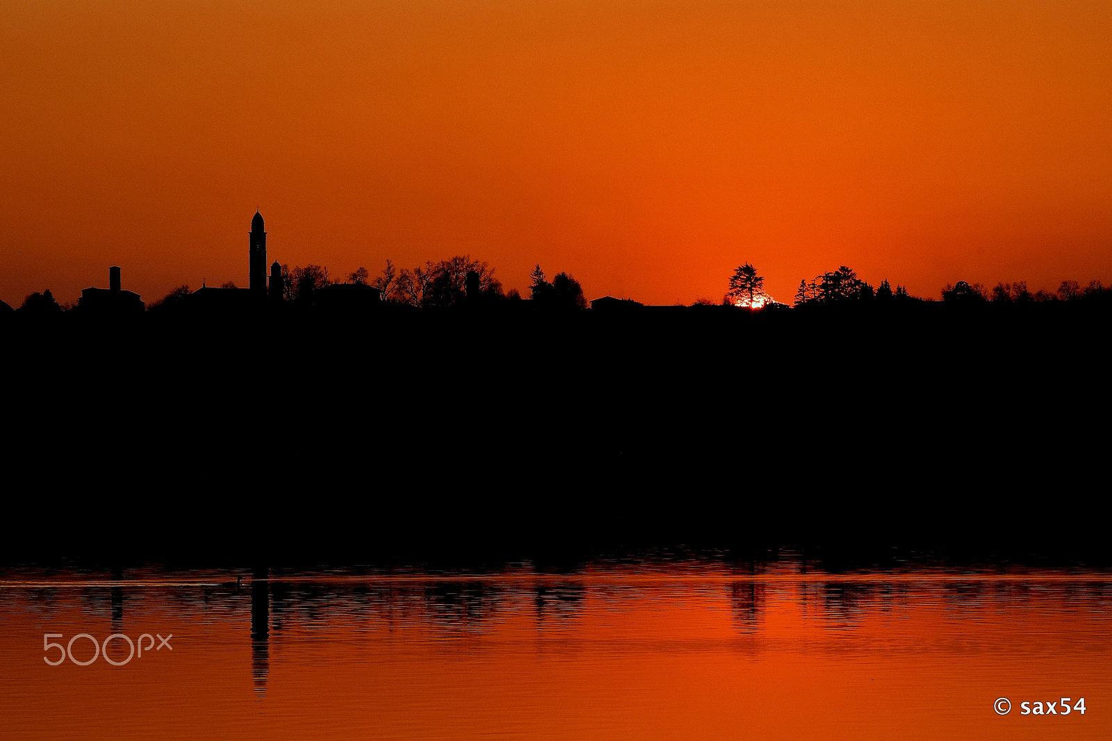 Nikon D500 sample photo. Profiles of a sunset ..... photography