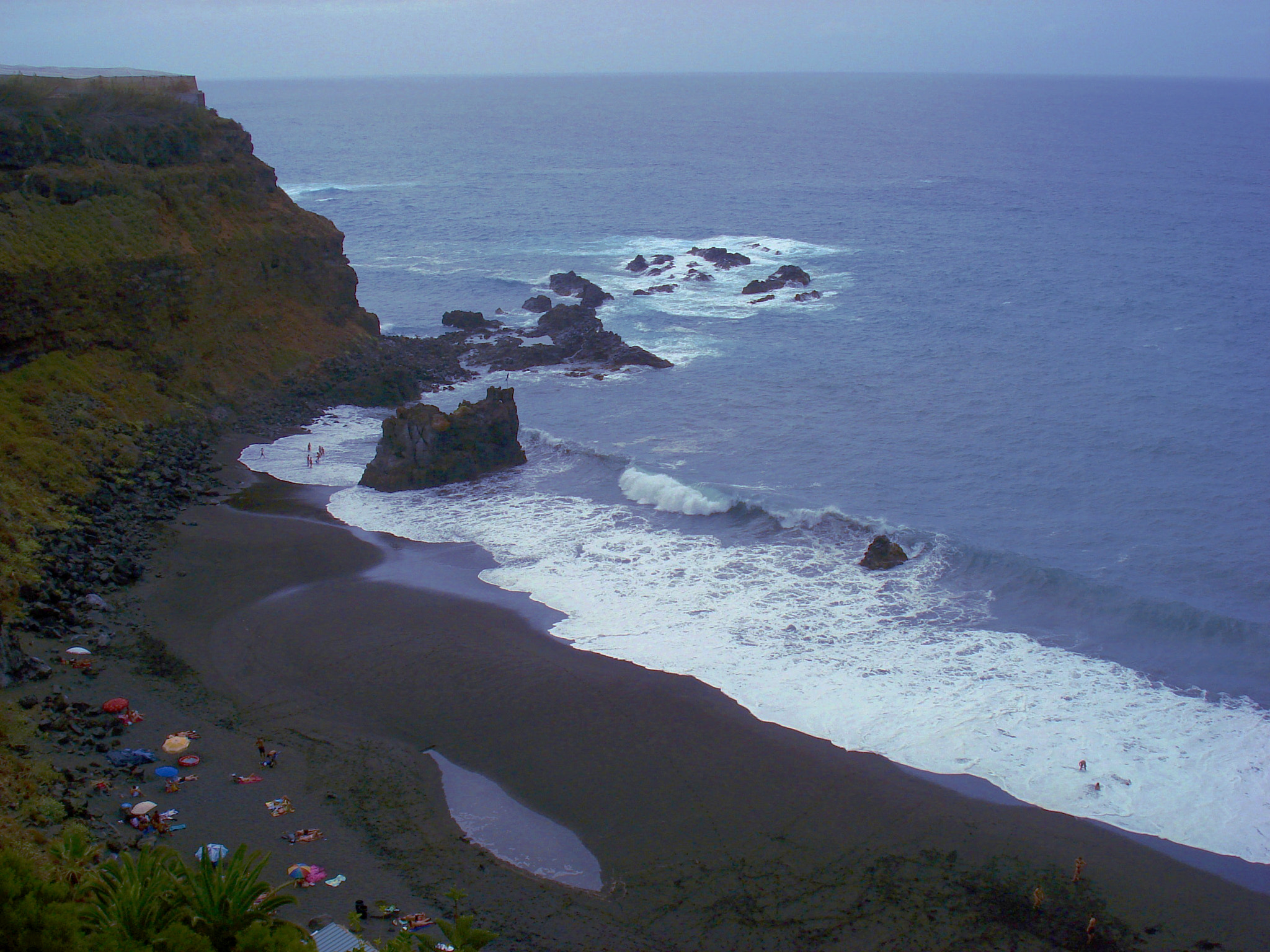 Sony DSC-W40 sample photo. Platja a tenerife photography