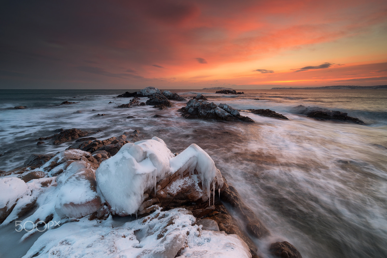 Nikon D800E + Tamron SP 15-30mm F2.8 Di VC USD sample photo. Fire and ice photography