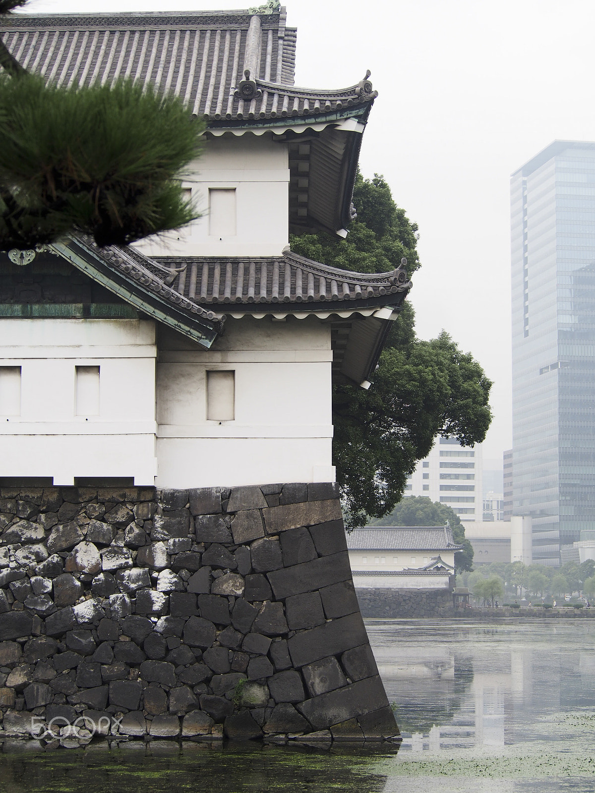 Olympus OM-D E-M5 sample photo. Imperial building tokyo photography